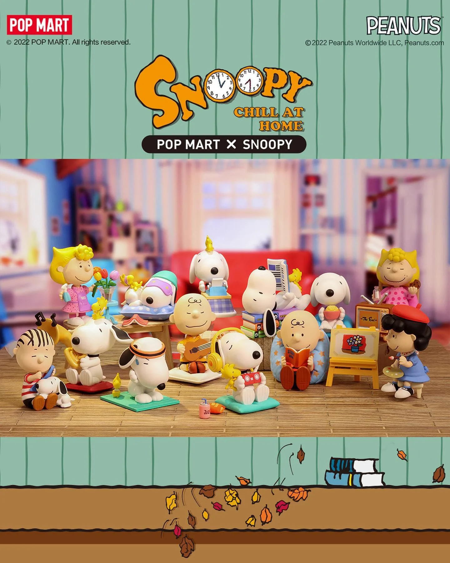 POP MART Snoopy Chill at Home Series