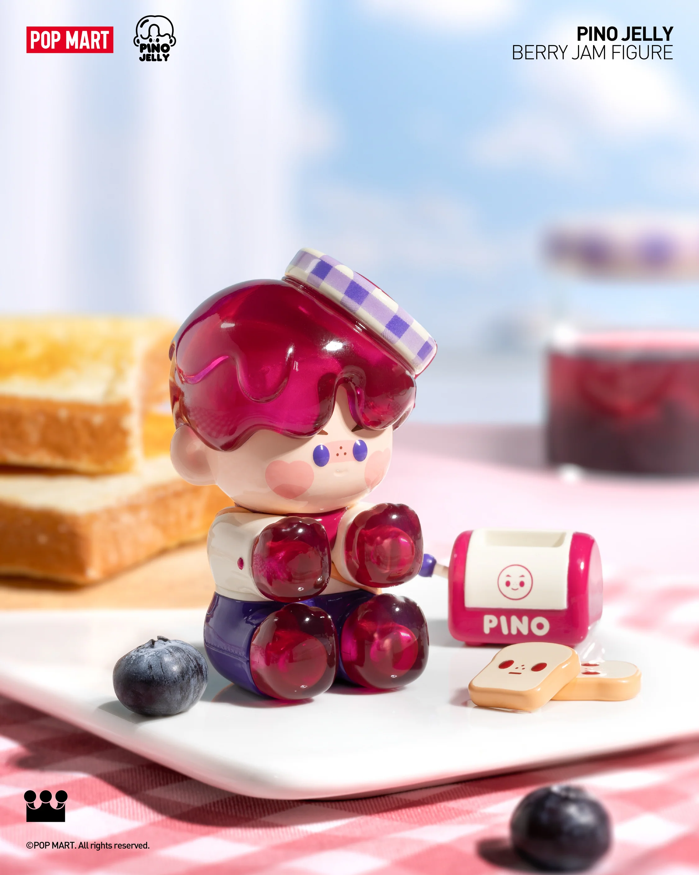 POP MART PINO JELLY Berry Jam Figure