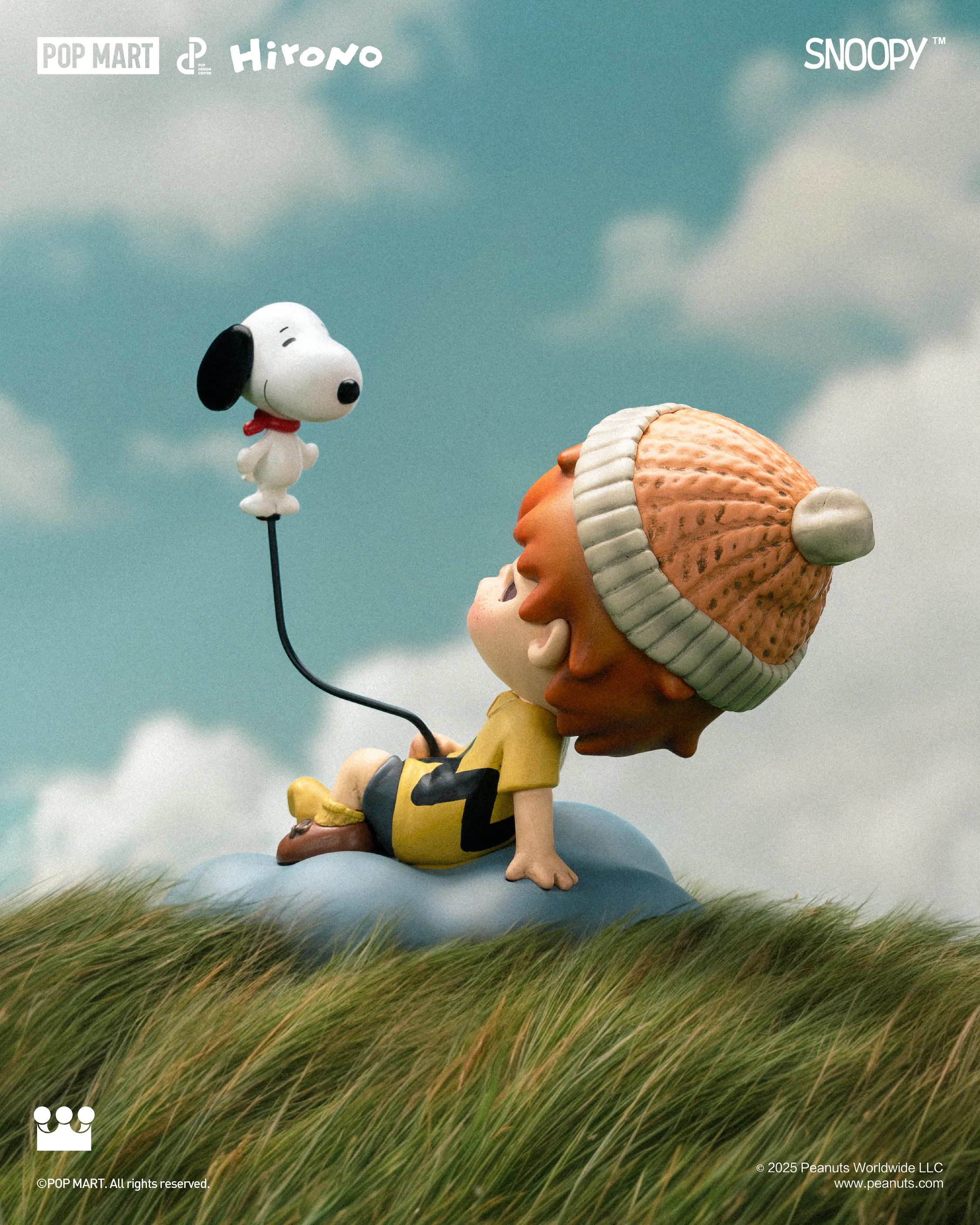 POP MART Hirono × Snoopy Figure