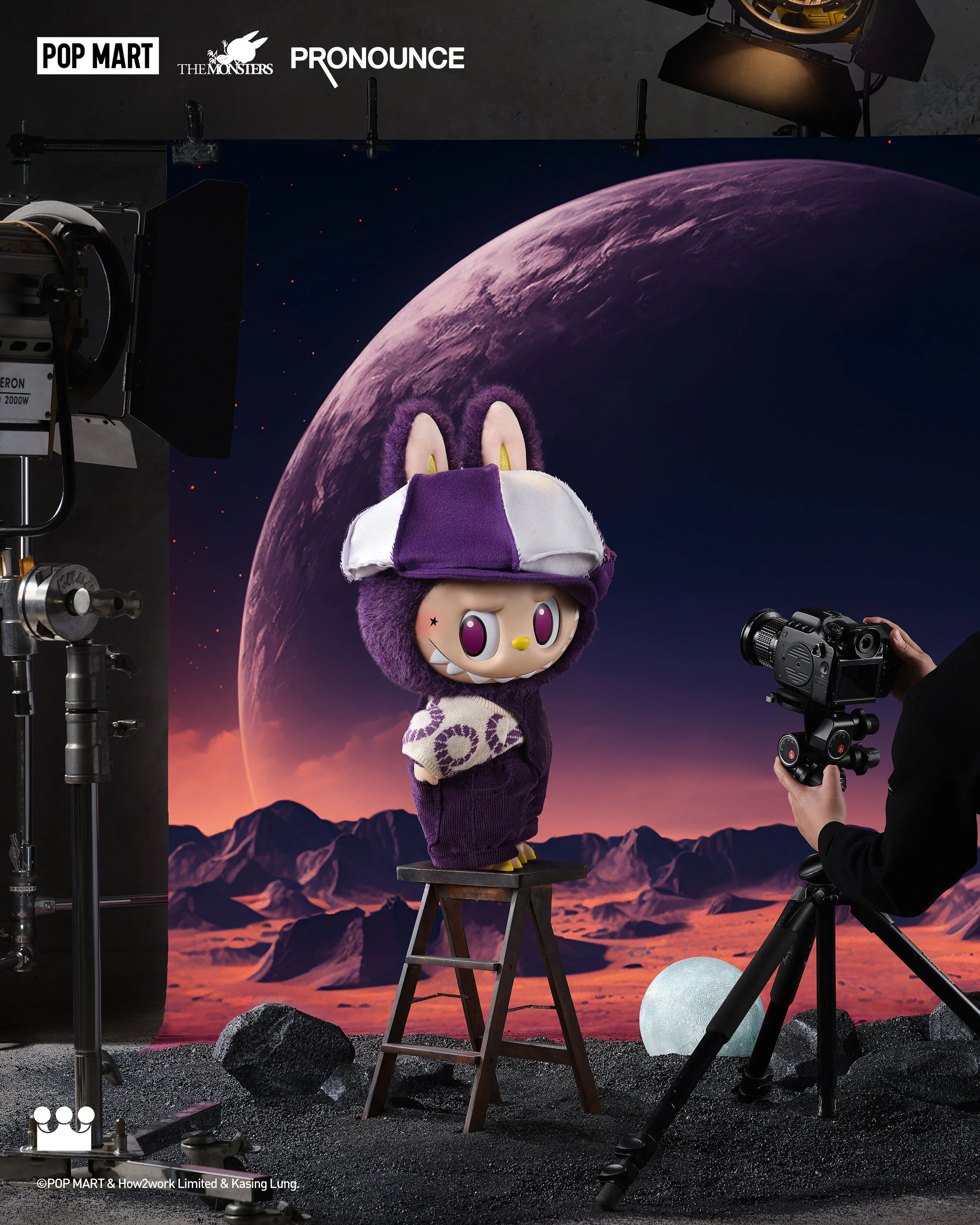 POP MART LABUBU × PRONOUNCE-BE FANCY NOW Vinyl Plush Doll