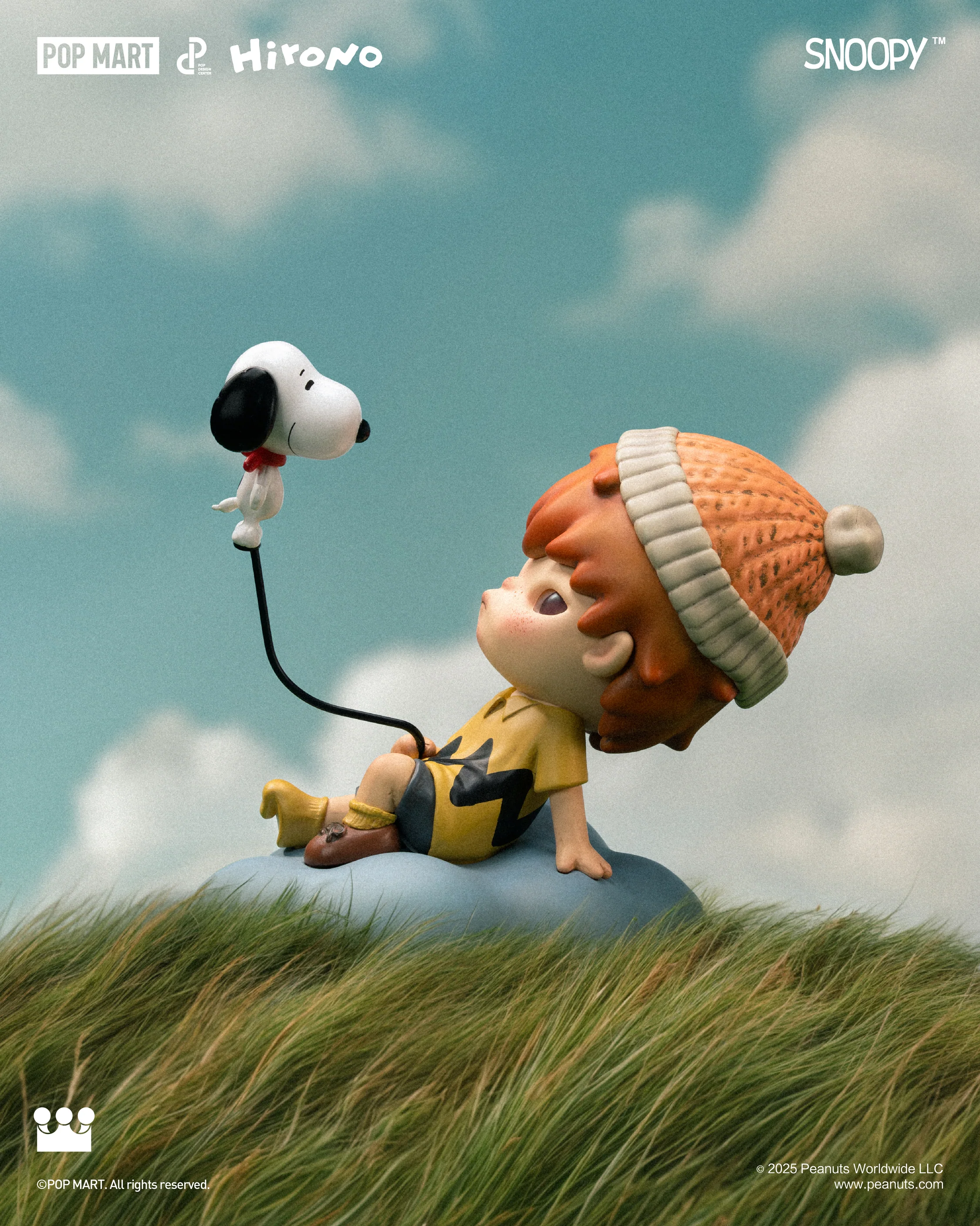 POP MART Hirono × Snoopy Figure
