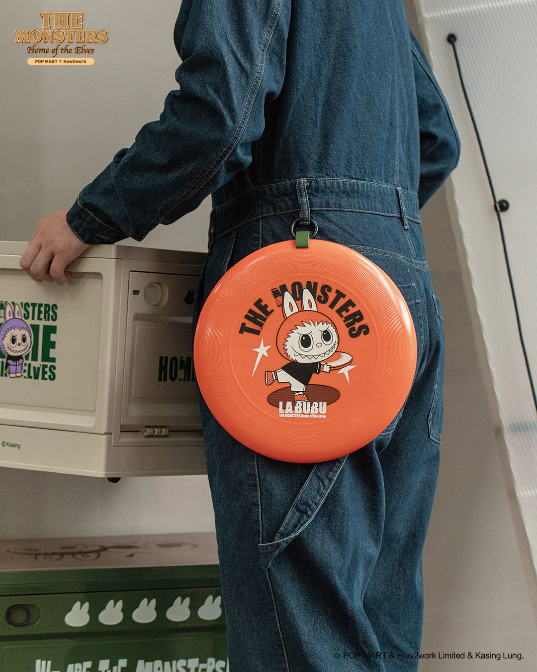 POP MART The Monsters Home of the Elves Series Prop - Frisbee