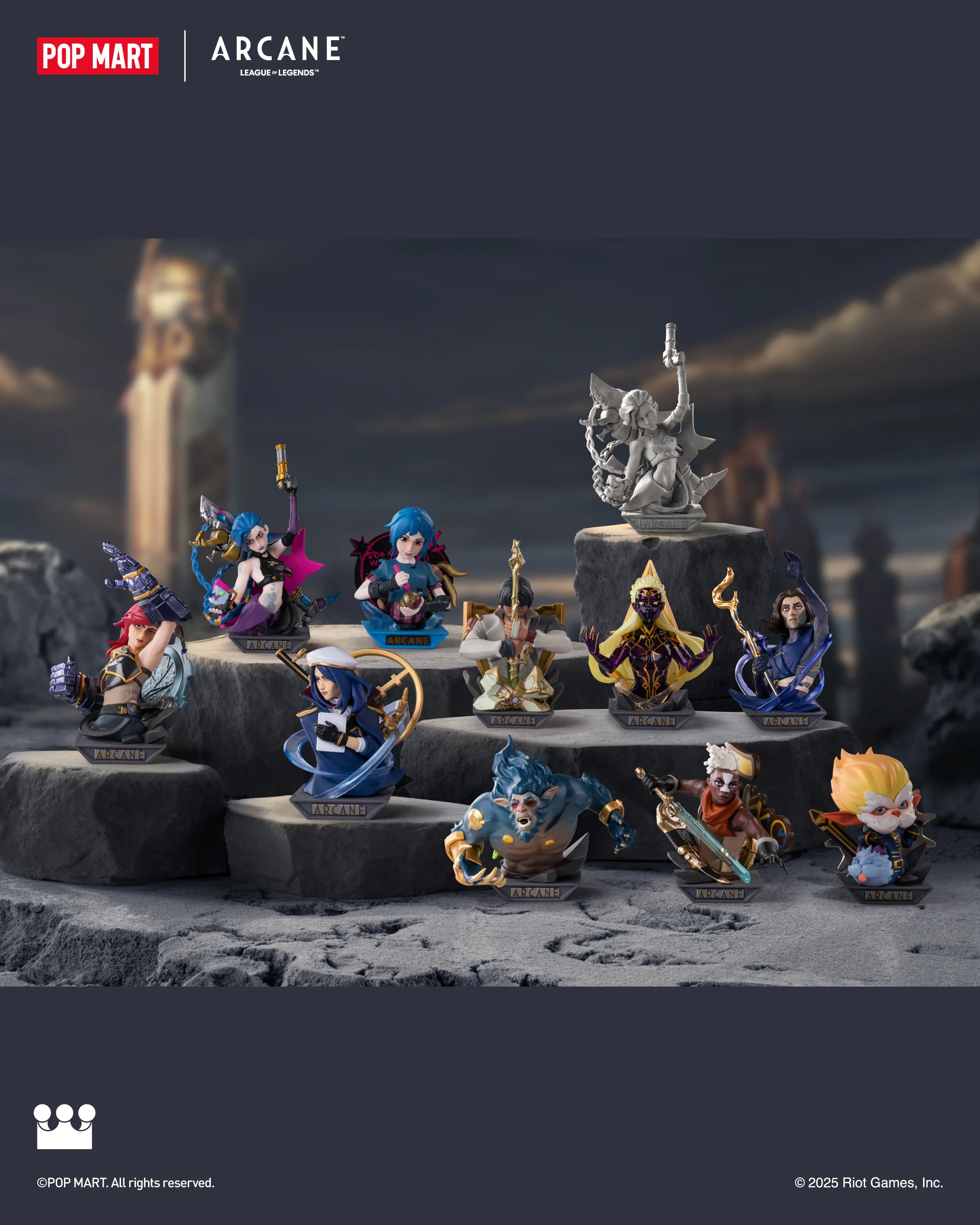 POP MART League of Legends: Arcane Series Figures