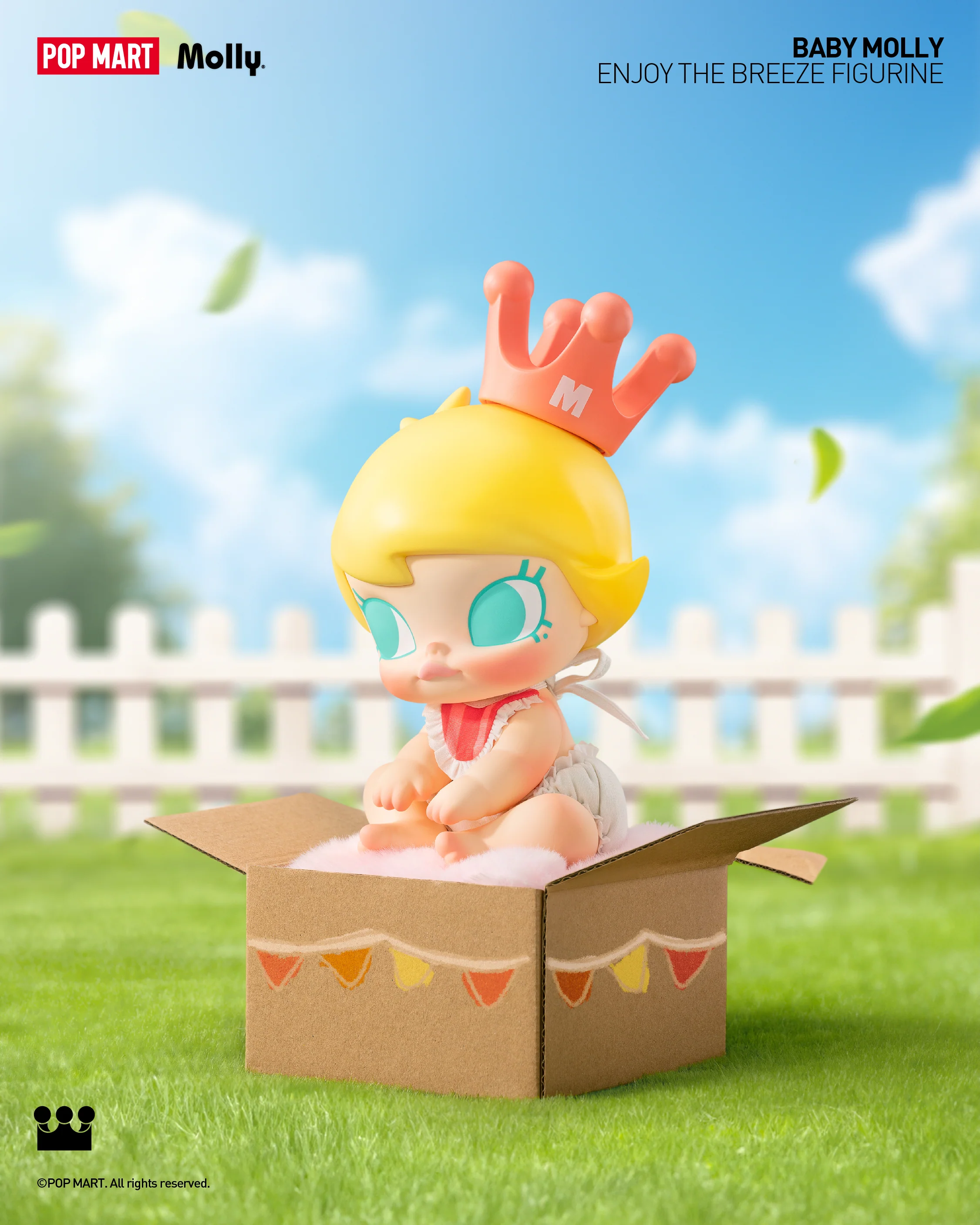 POP MART Baby Molly Enjoy the Breeze Figurine