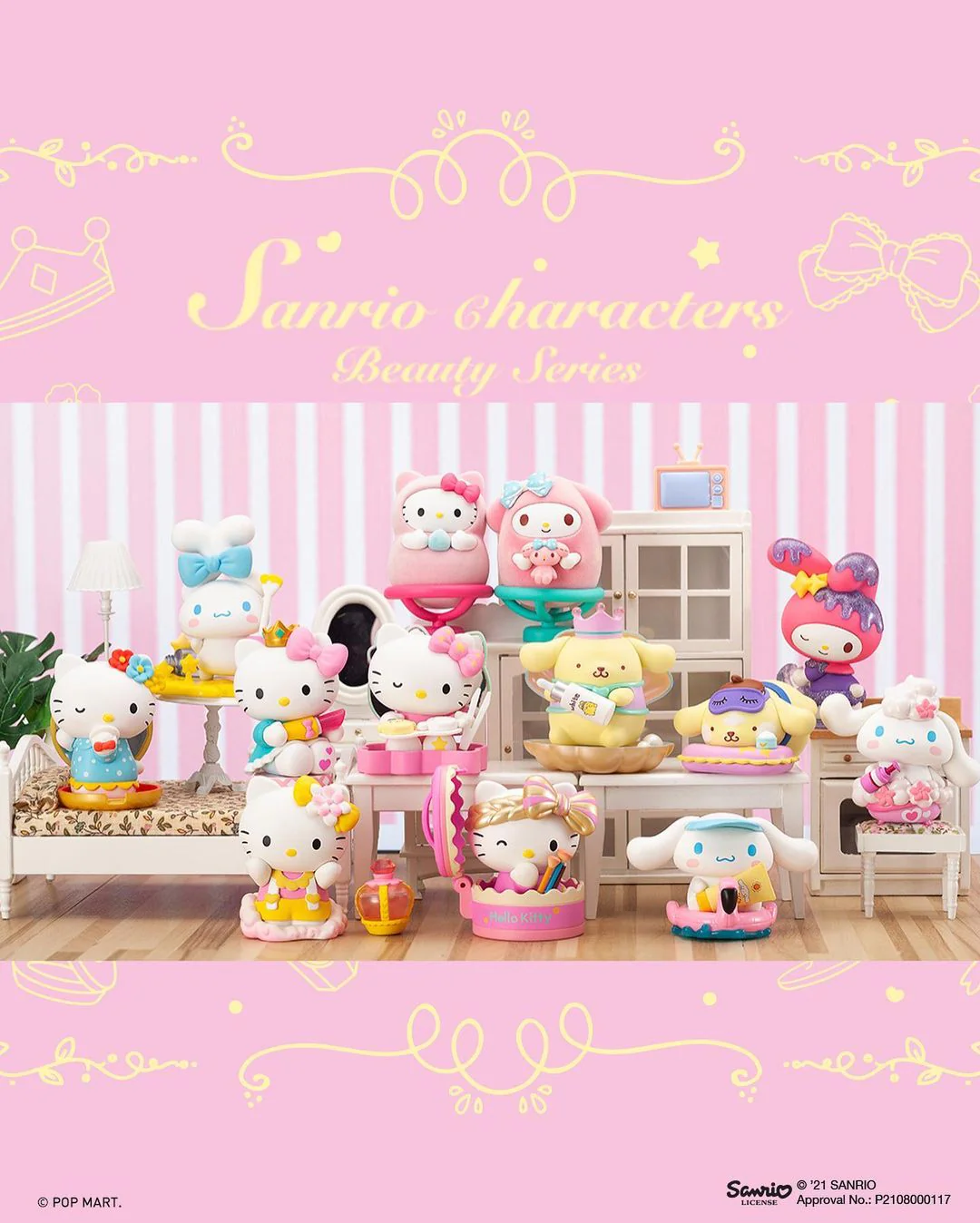 POP MART Sanrio Characters Beauty Series