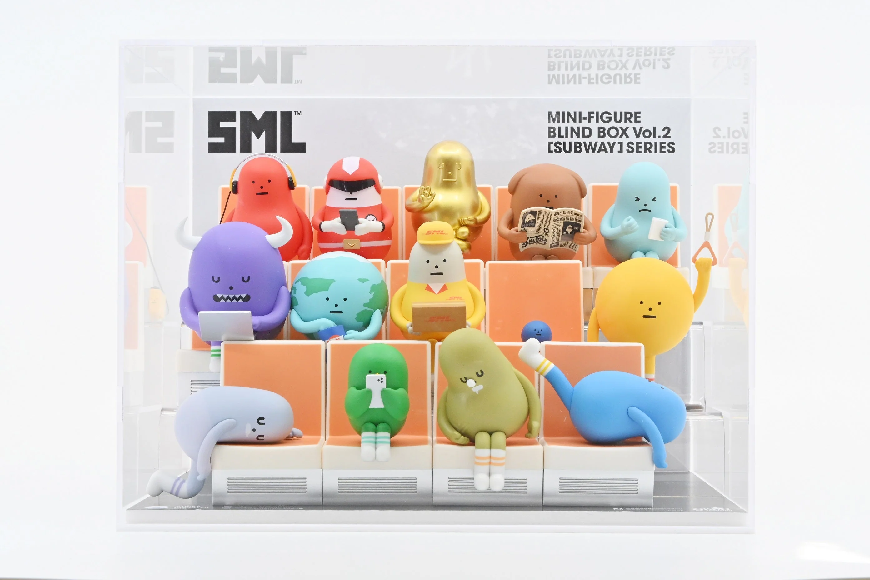 POP MART Sticky Monster Lab Subway Series Figure