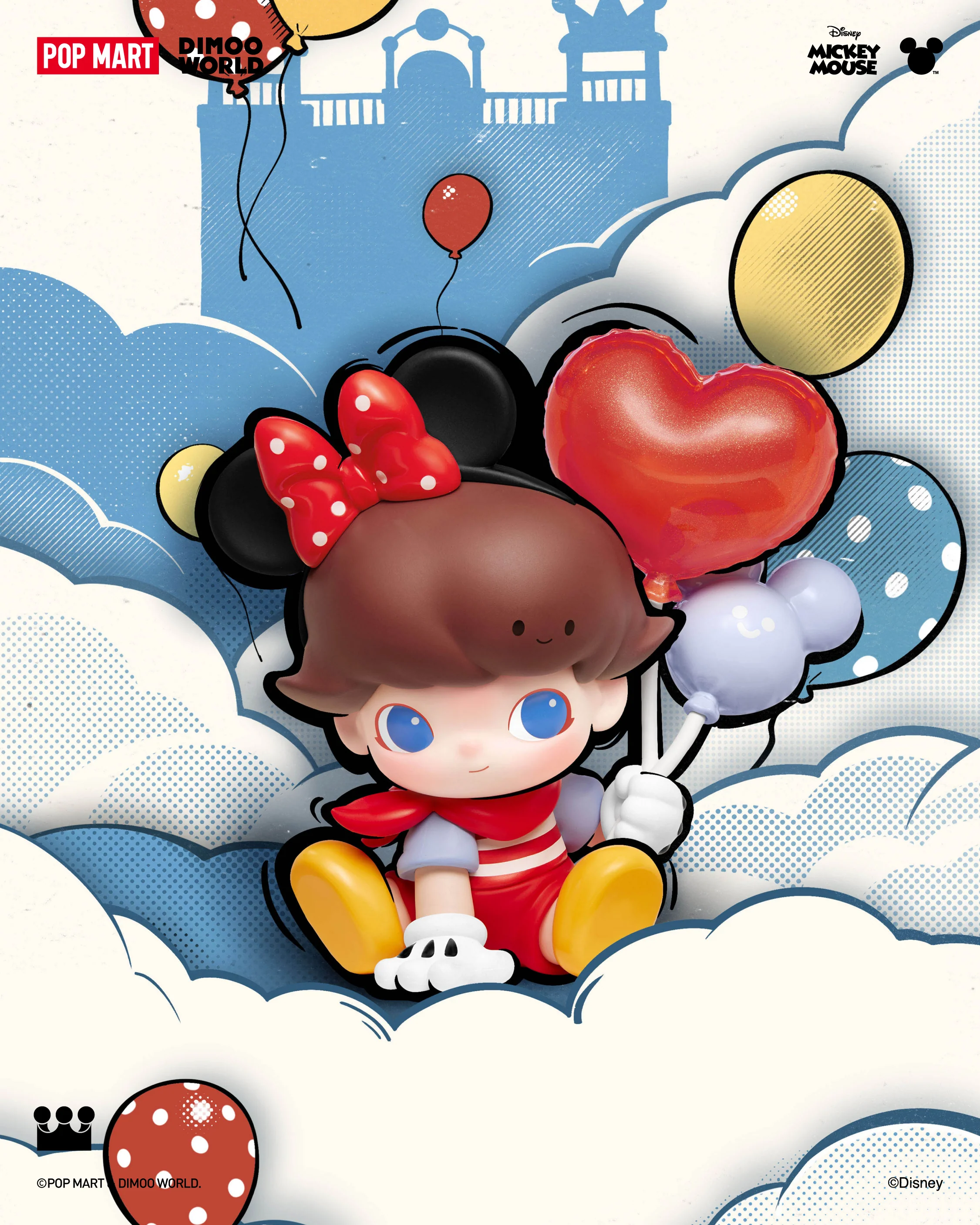 POP MART DIMOO WORLD × DISNEY Series Figures