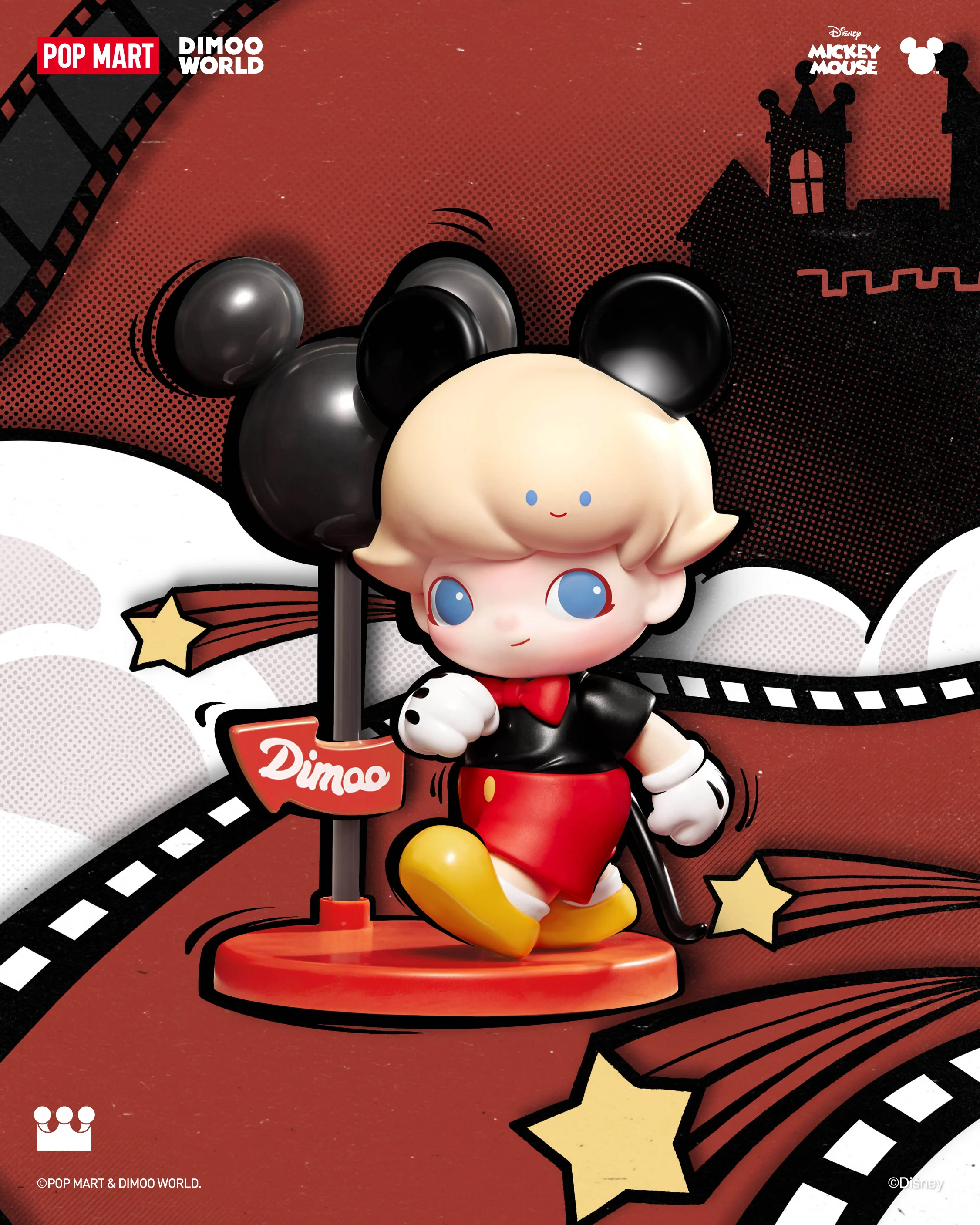 POP MART DIMOO WORLD × DISNEY Series Figures