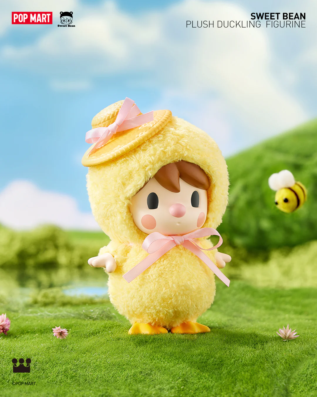 POP MART Sweet Bean Plush Duckling Figure