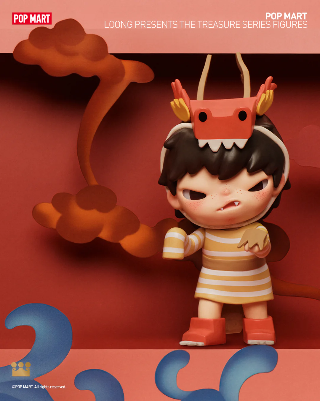 POP MART Loong Presents the Treasure Series Figures