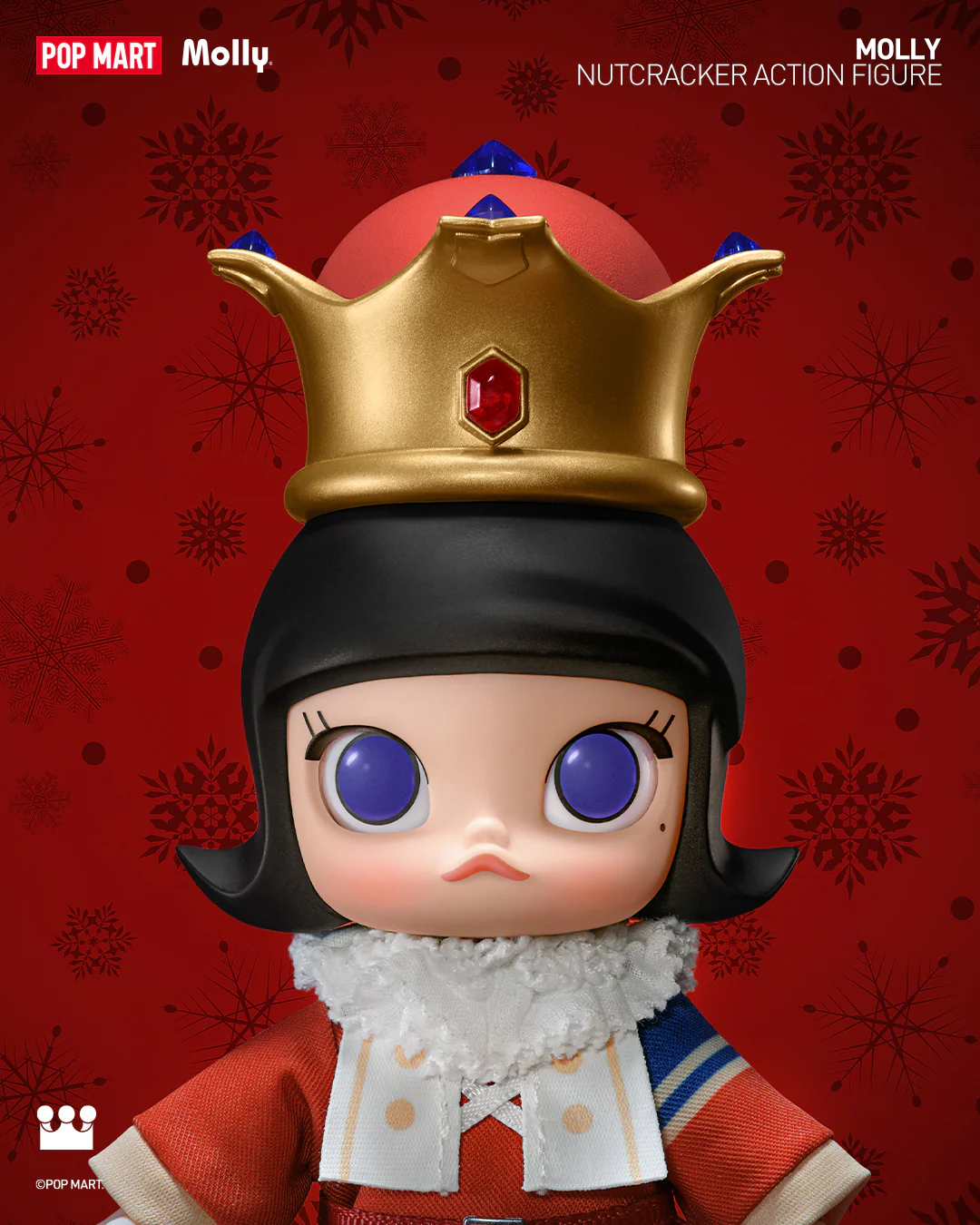 POP MART MOLLY Nutcracker Action Figure