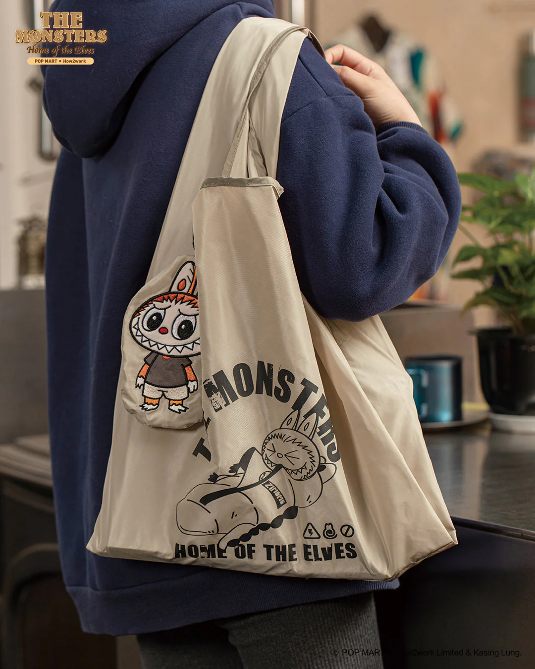 POP MART The Monsters  Home of the Elves Series - Travel Bag