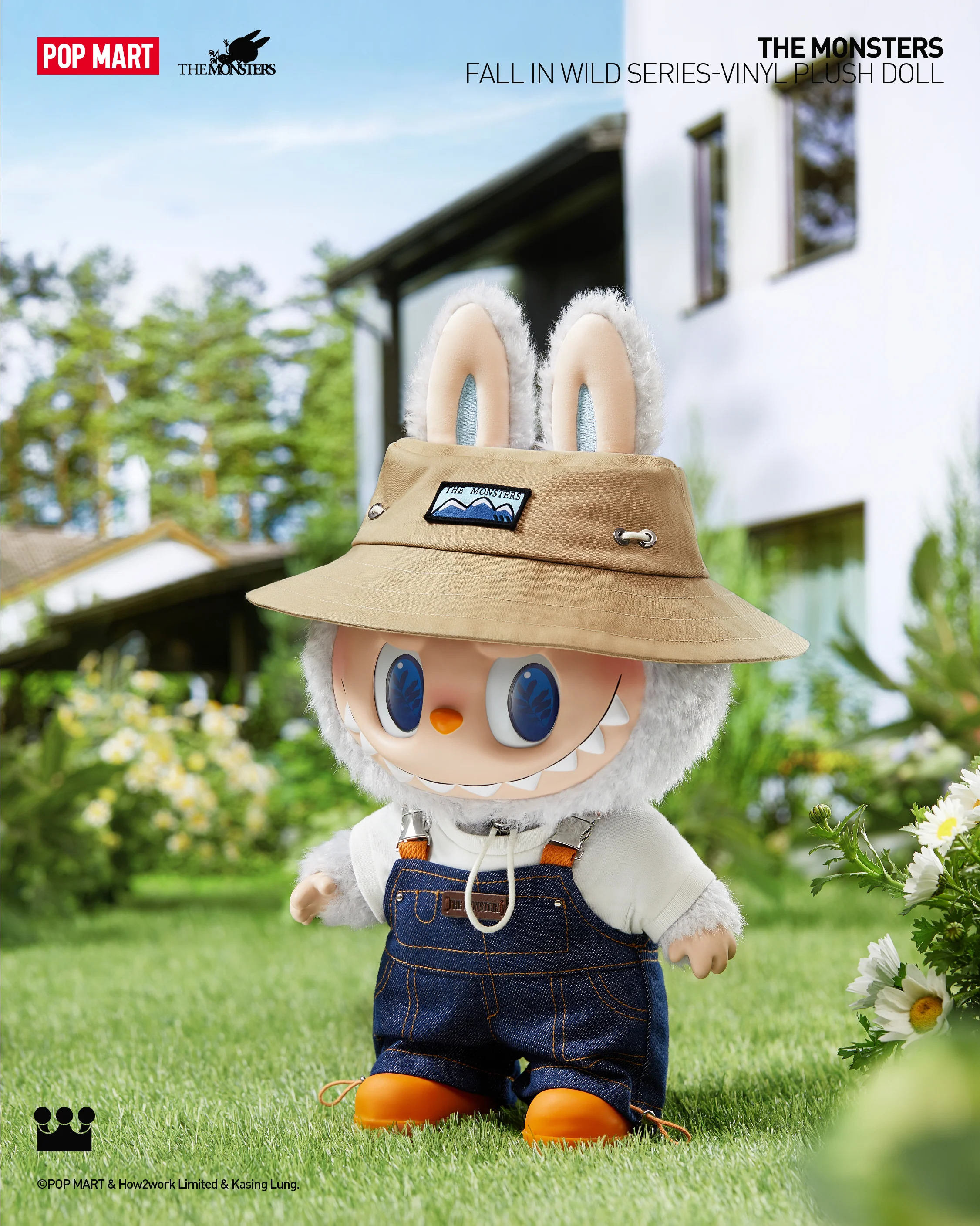 POP MART The Monsters Fall In Wild Series - Vinyl Plush Doll