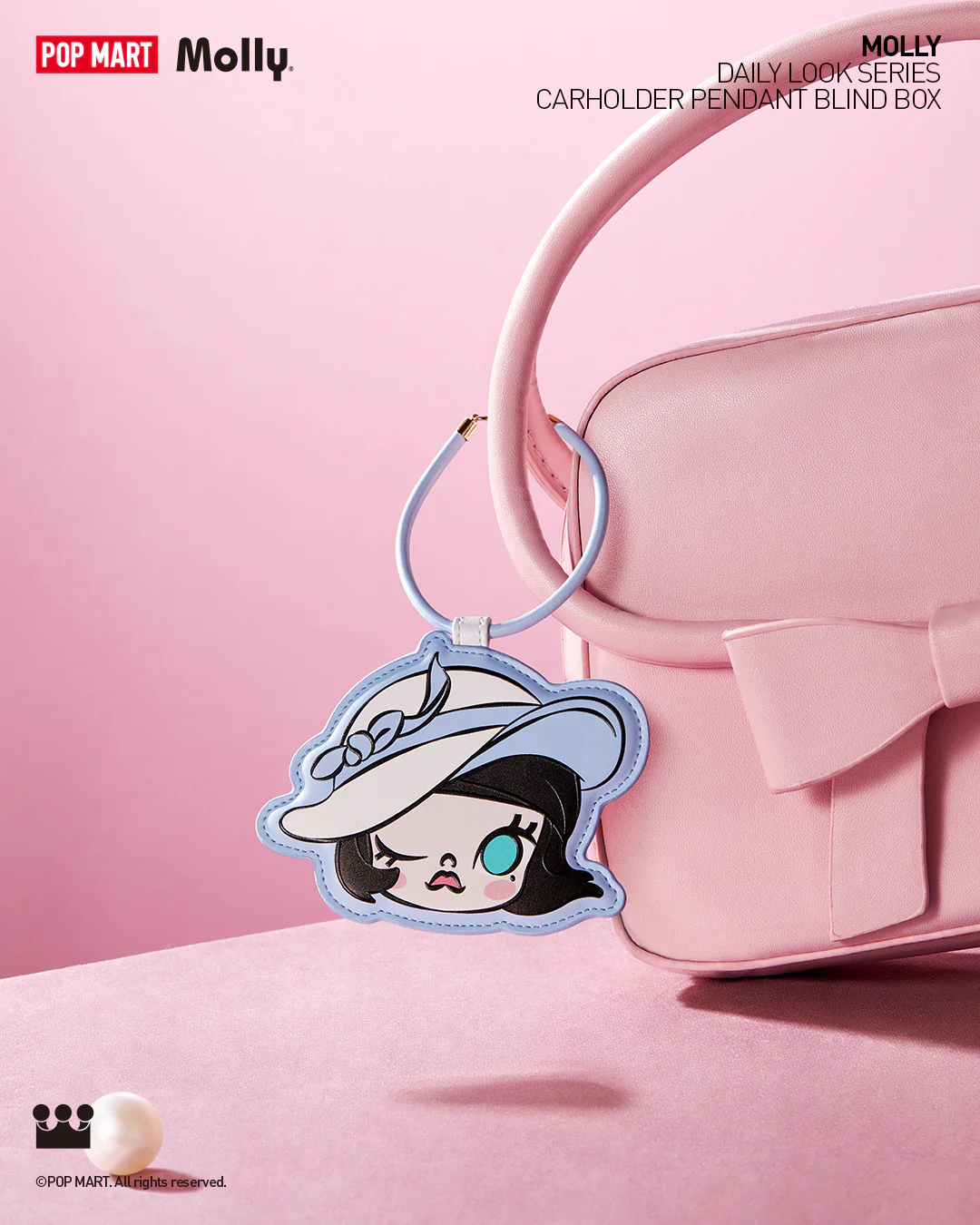 POP MART MOLLY Daily Look Series-Cardholder Pendant Blind Box