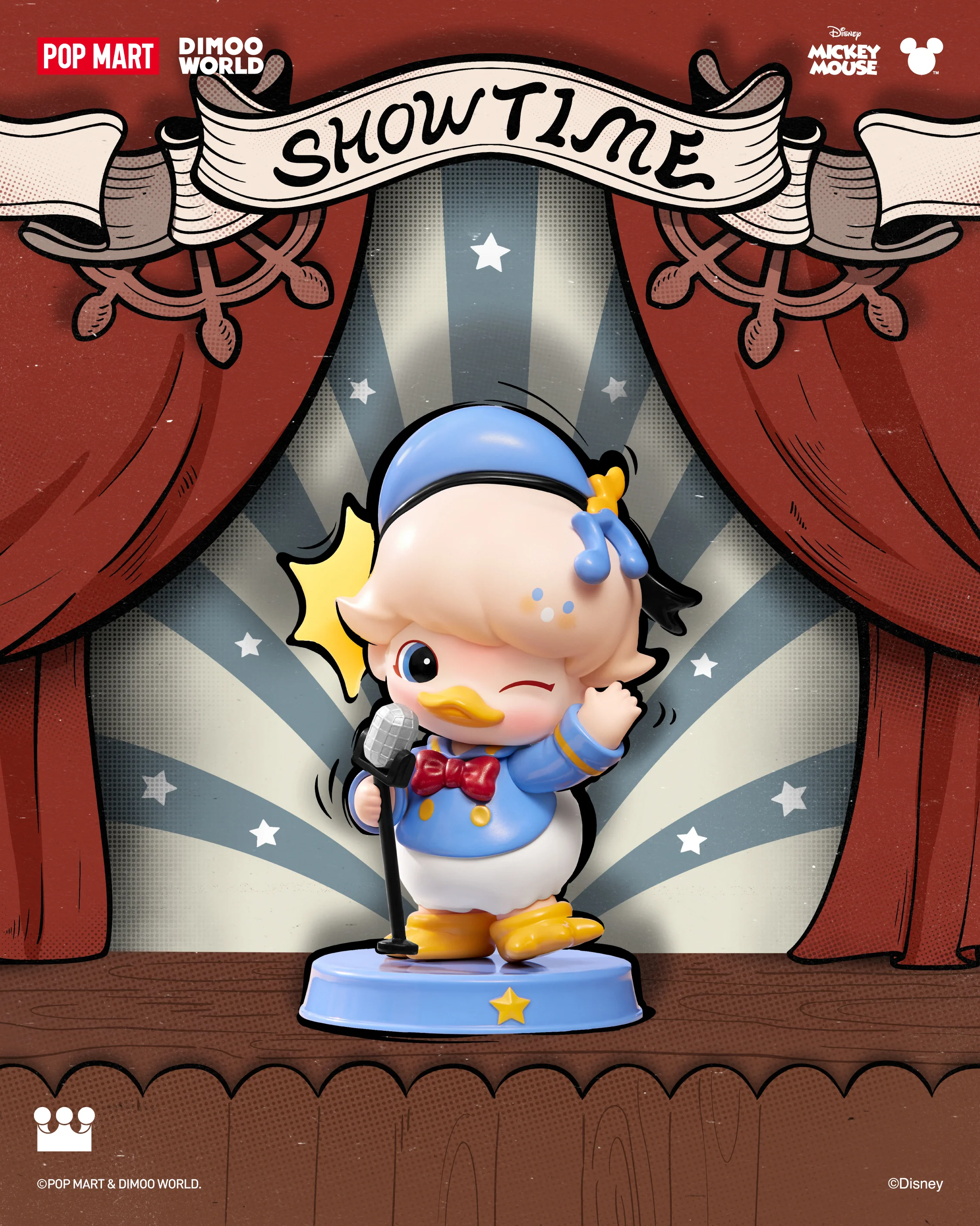 POP MART DIMOO WORLD × DISNEY Series Figures