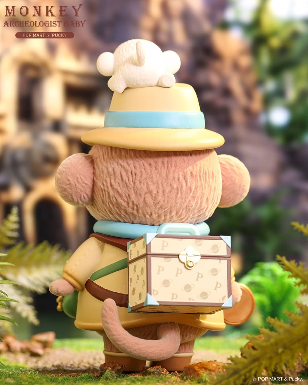 POP MART Pucky Elf Planet Explorer - Little Monkey Archaeologist