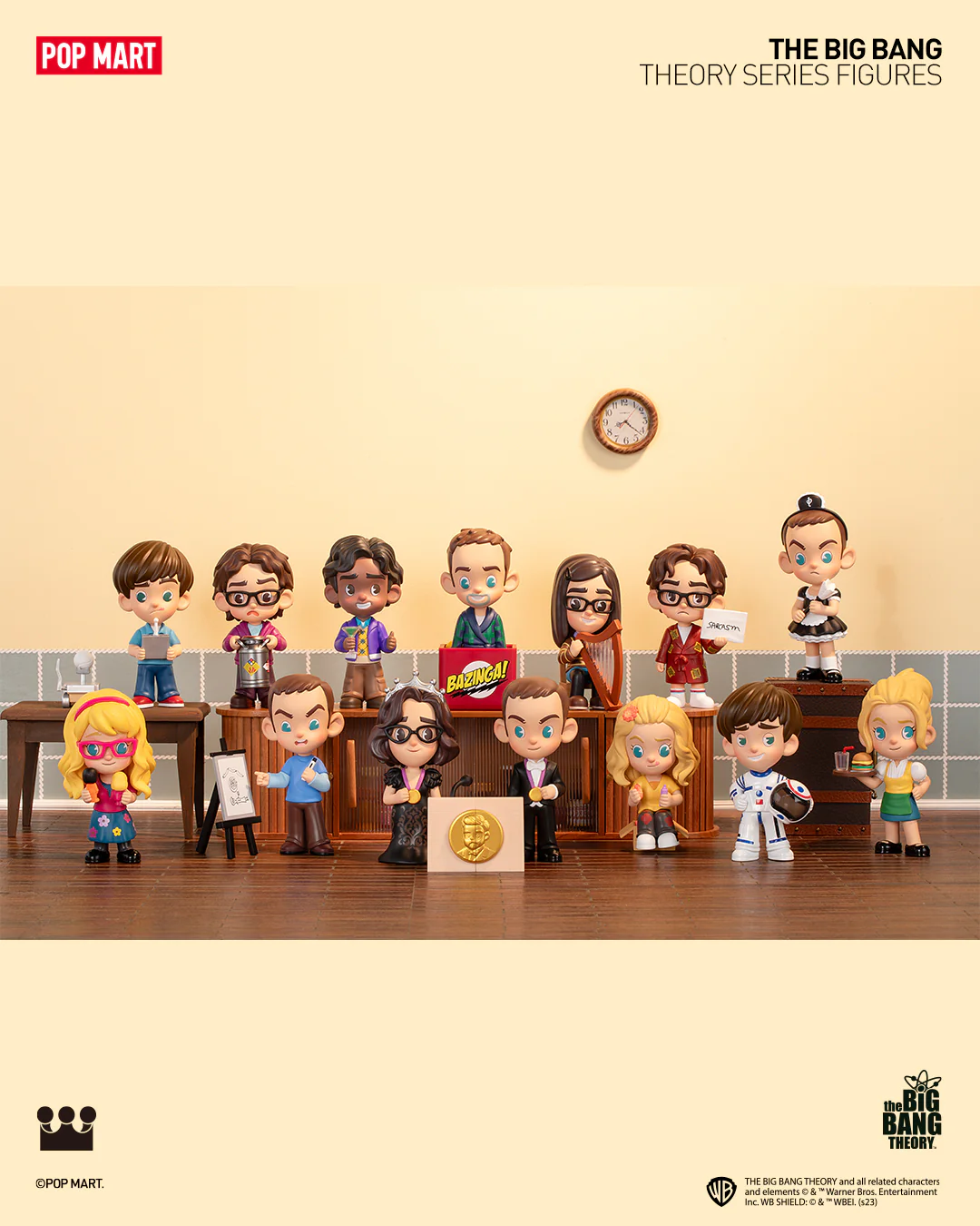 POP MART The Big Bang Theory Series