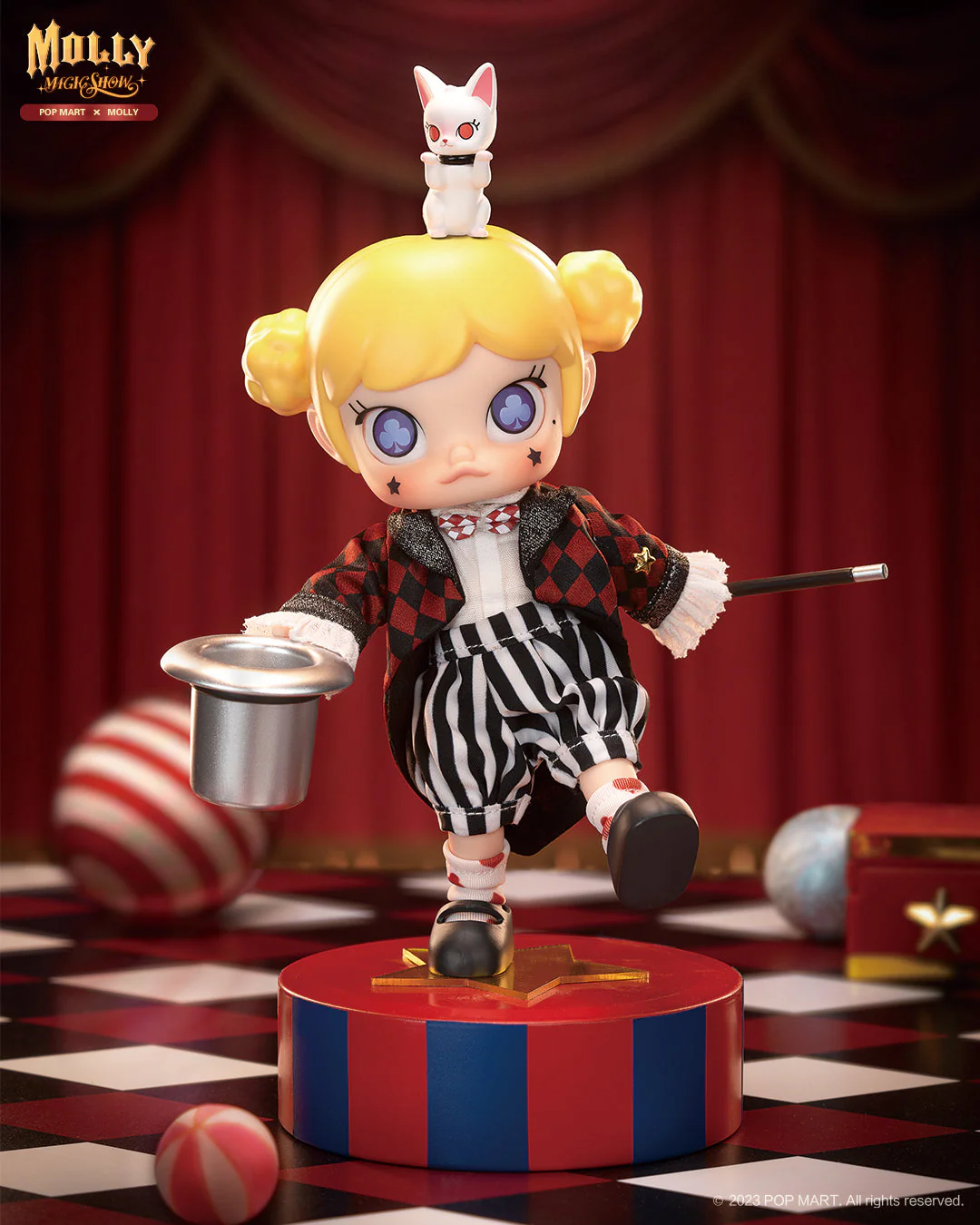 POP MART Molly Magic Show Action Figure