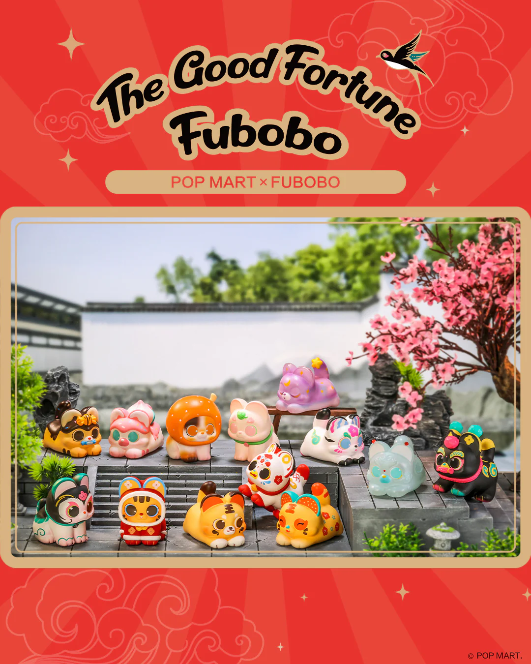 POP MART The Good Fortune Fubobo Series