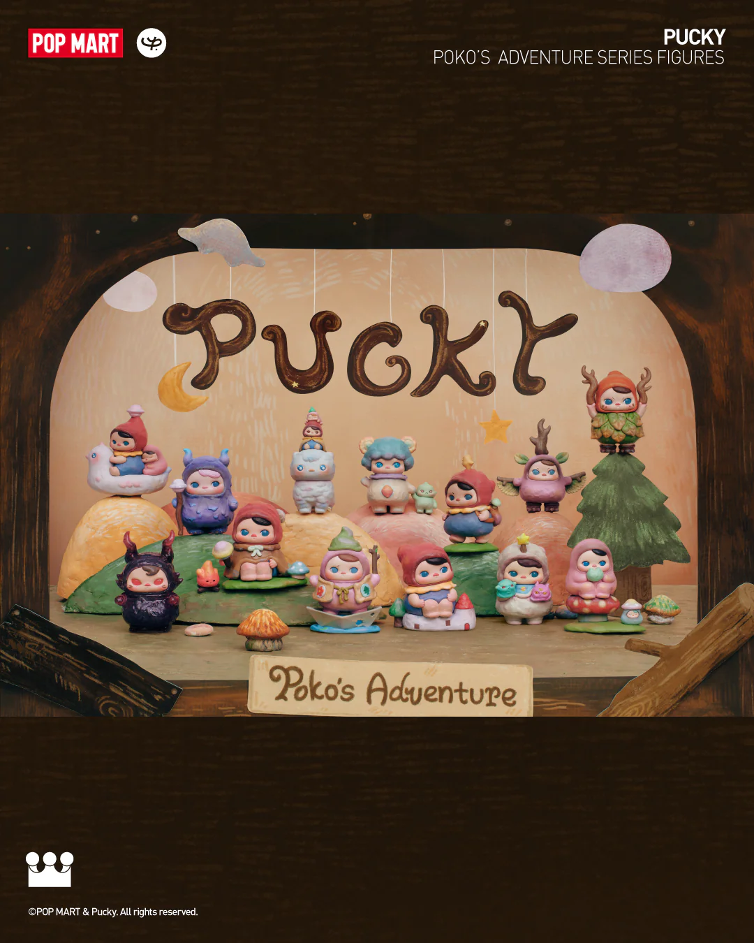 POP MART PUCKY Poko's Adventure Series Figures