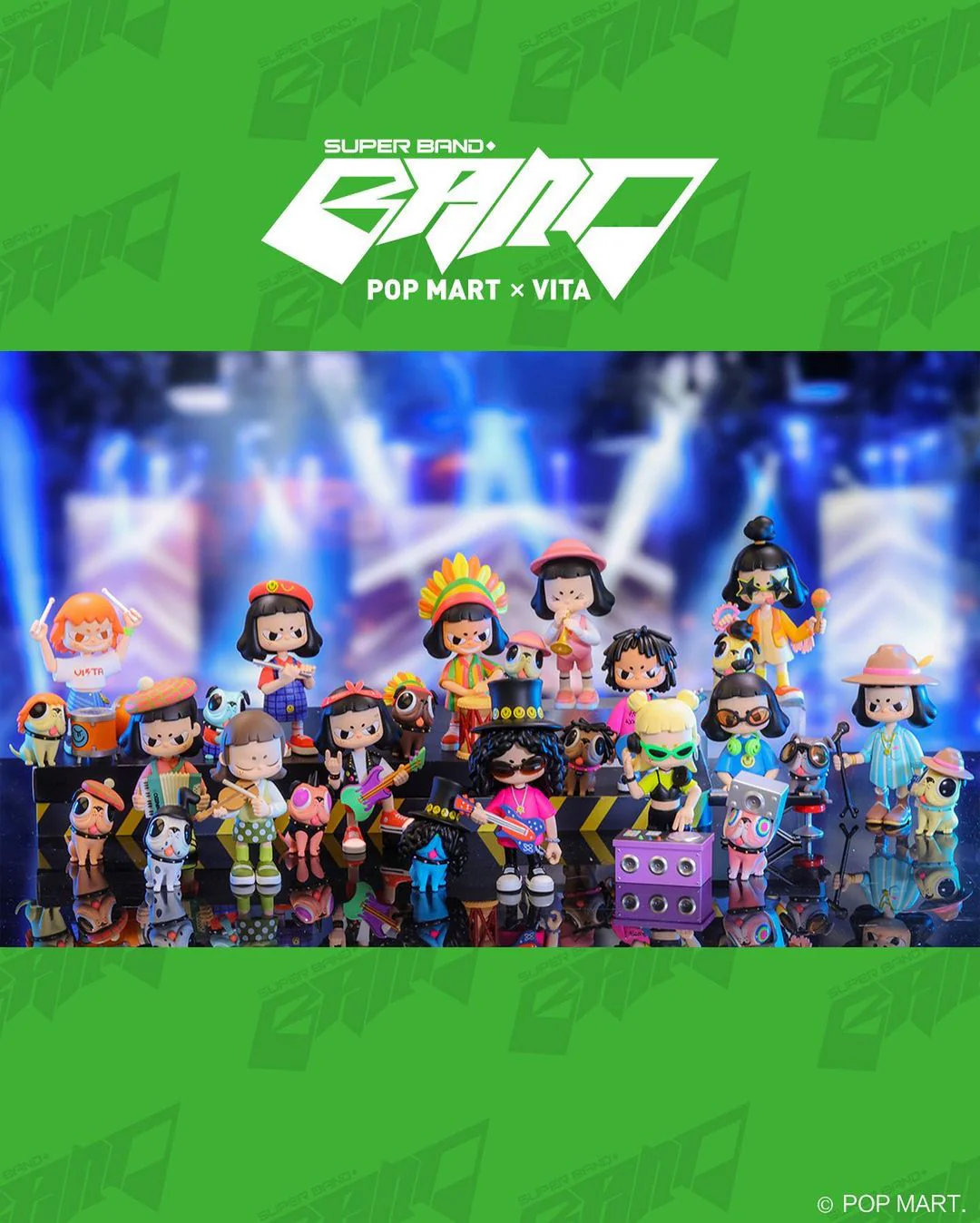POP MART Vita Super Band Series