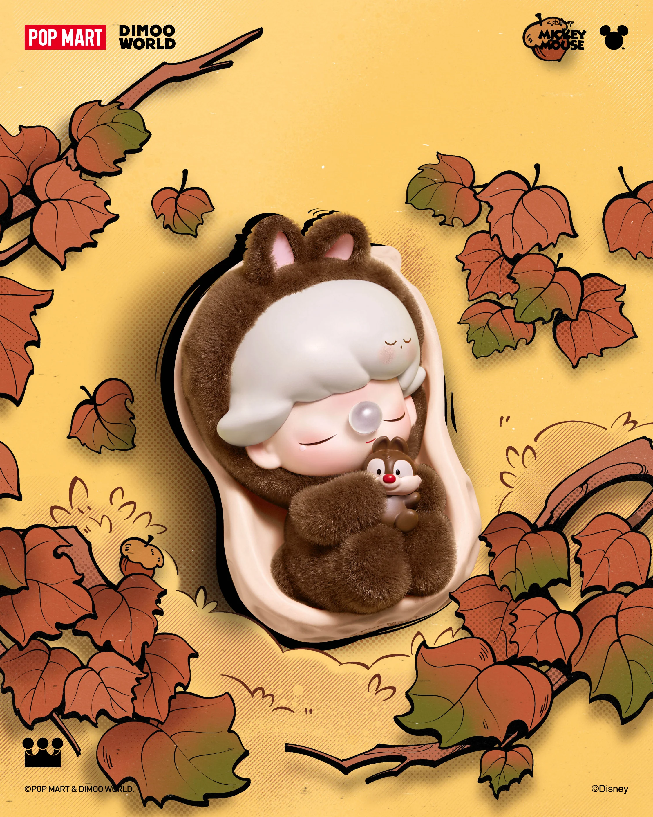 POP MART DIMOO WORLD × DISNEY Series Figures