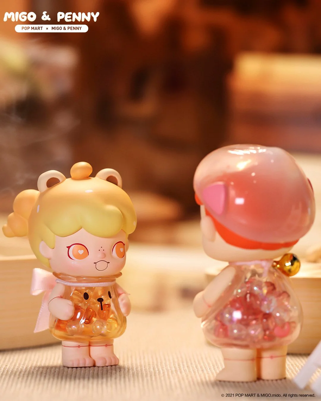 POP MART Migo & Penny Figure