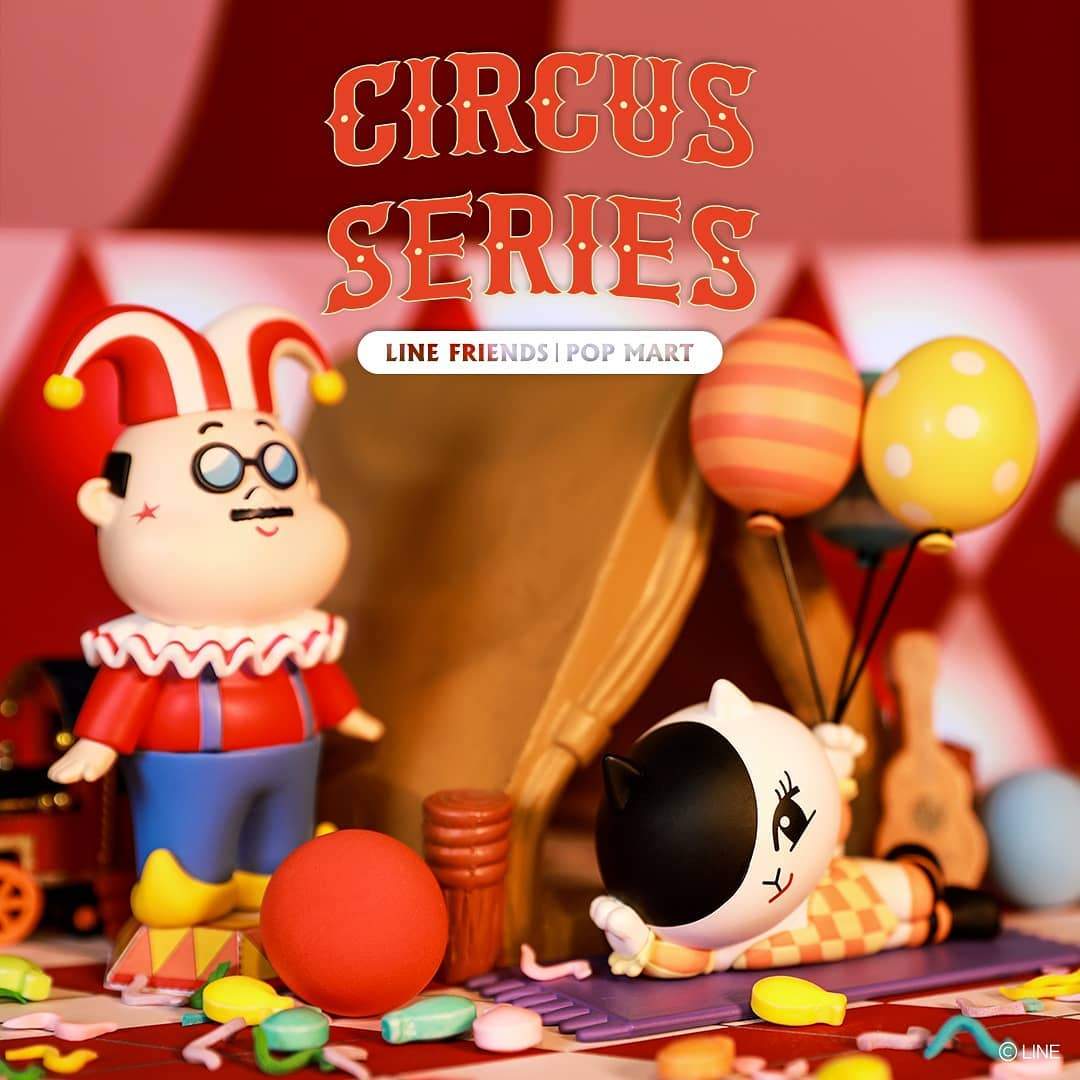 POP MART LINE Friends Circus Series