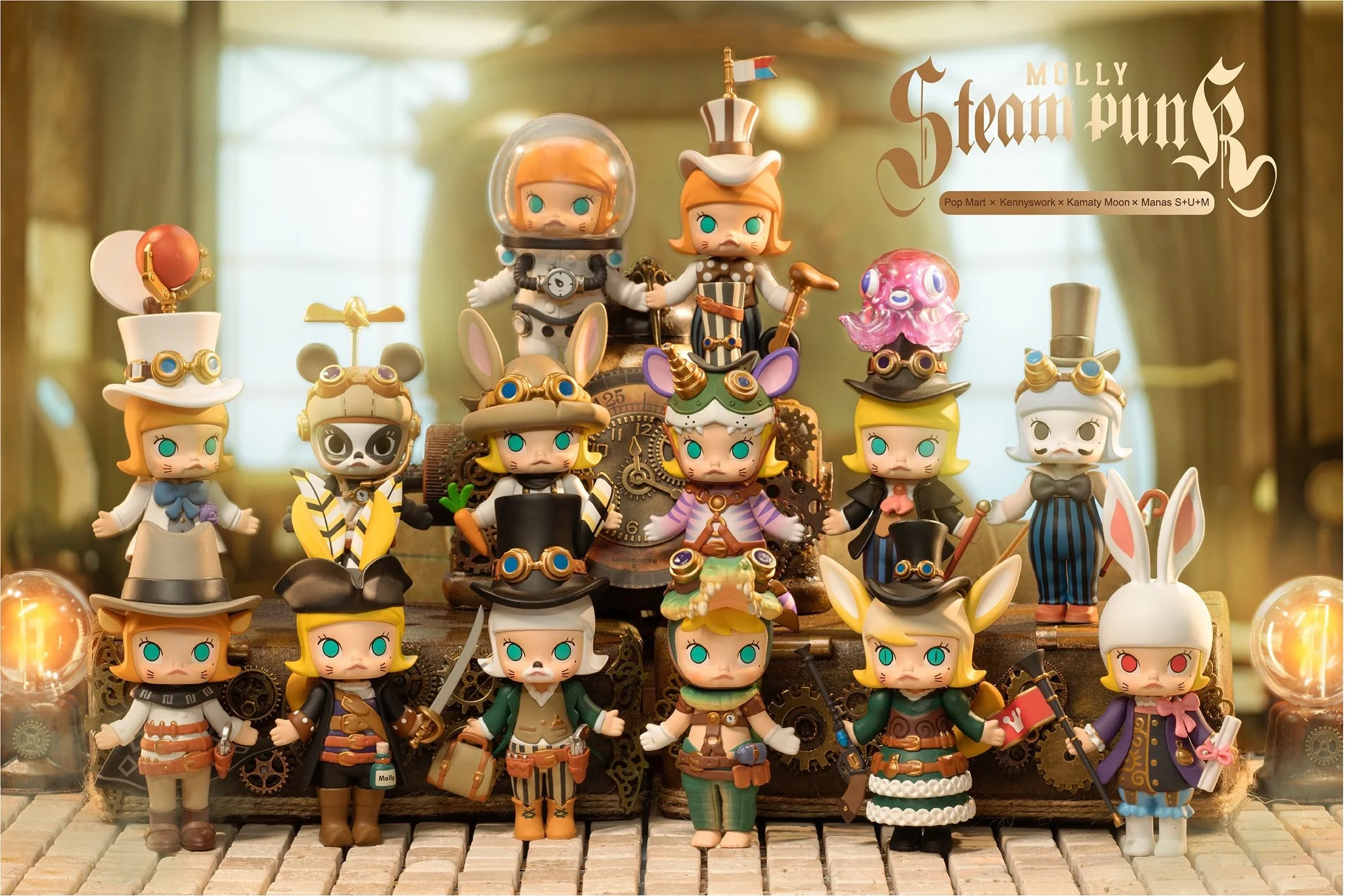 POP MART Molly Steampunk Series