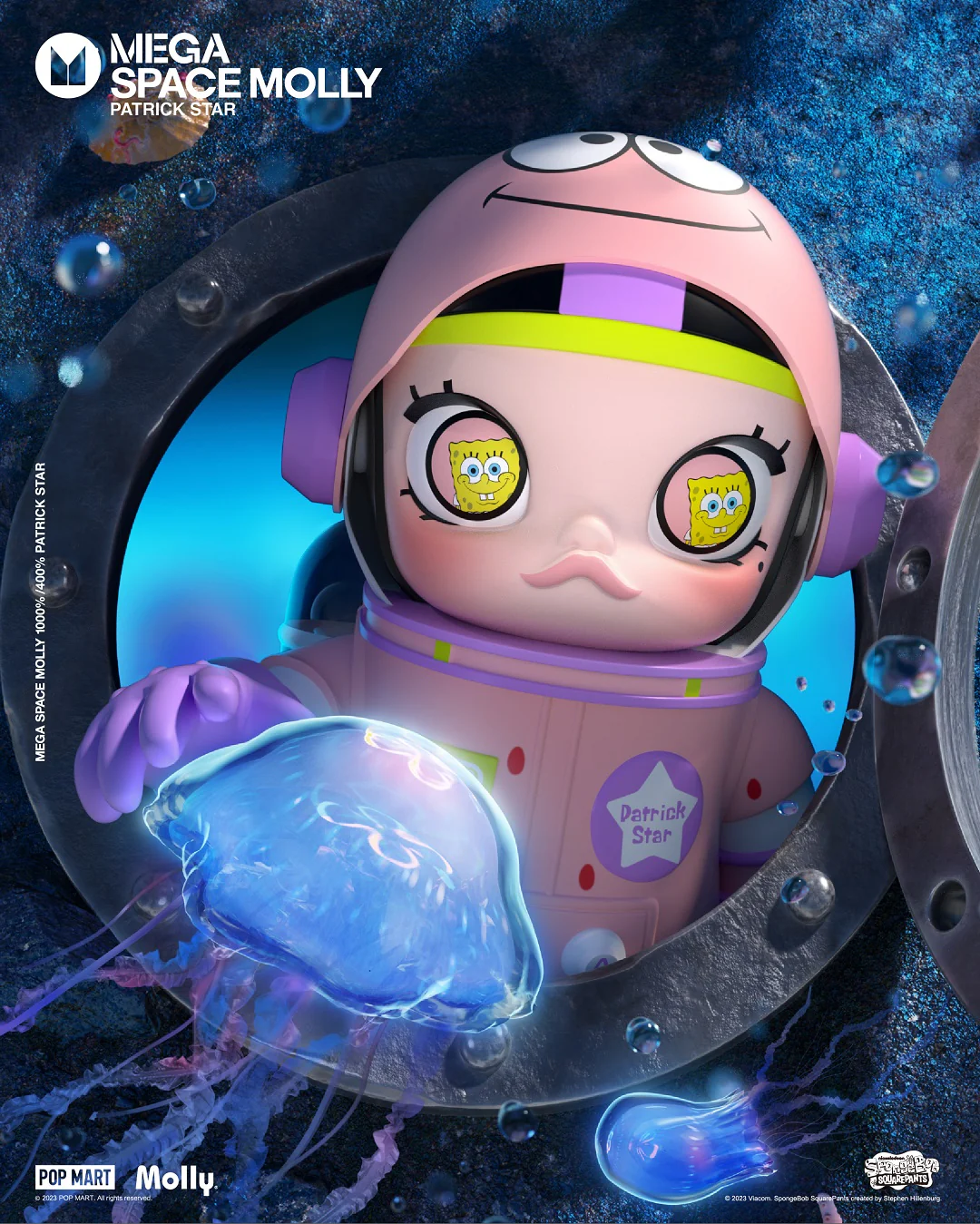 POP MART MEGA SPACE MOLLY 400% Patrick Star
