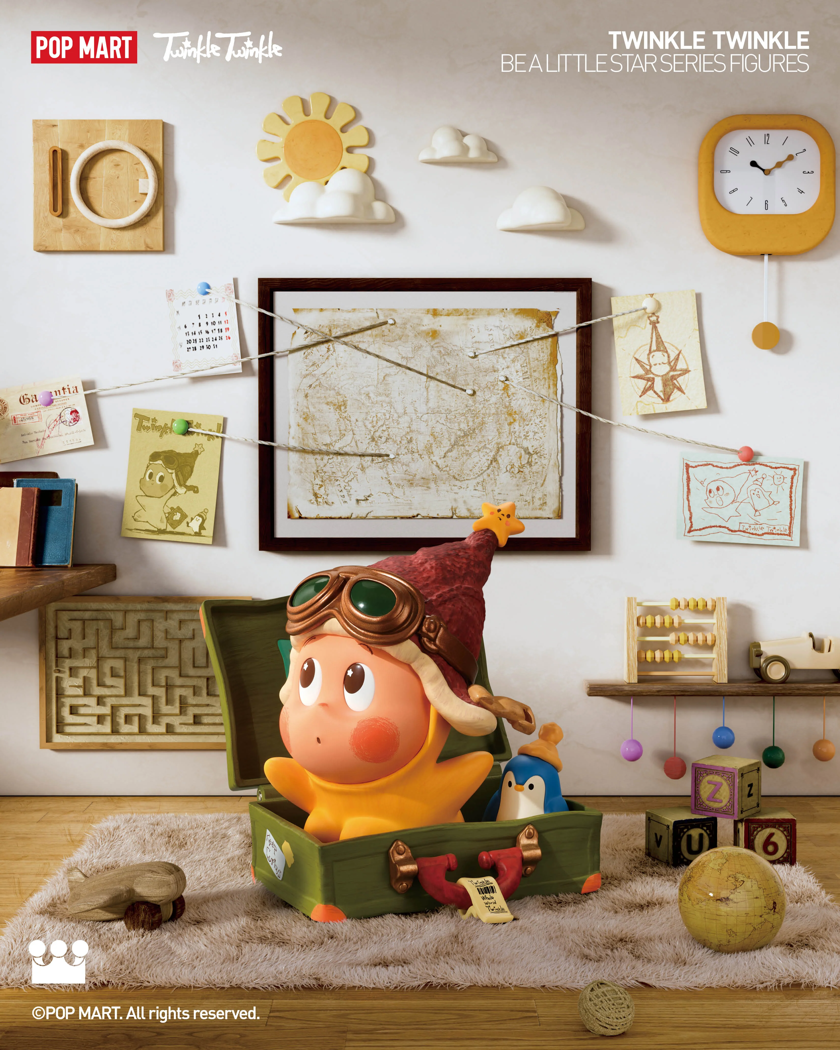 POP MART Twinkle Twinkle Be a Little Star Series Figures