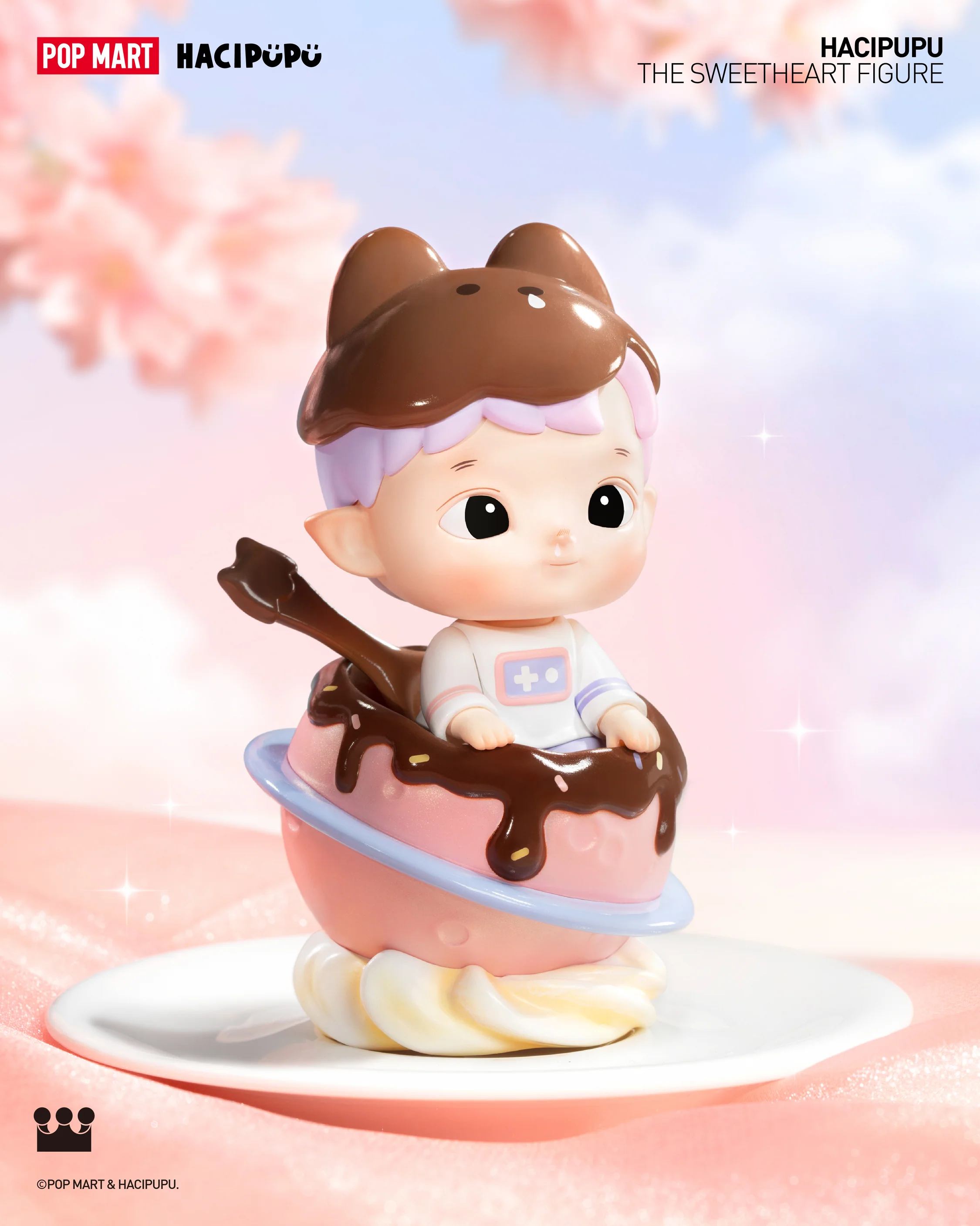 POP MART HACIPUPU Sweetheart Figure
