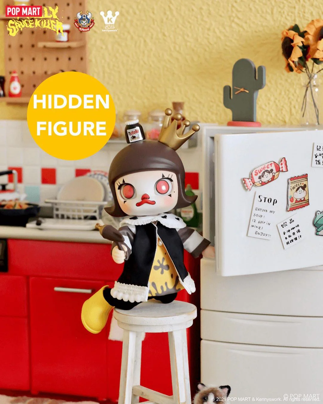 POP MART Molly Sauce Killer Action Figure
