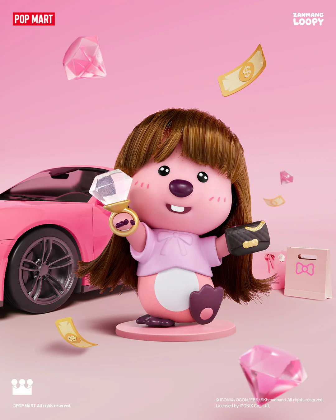 POP MART ZANMANG LOOPY’s Moments Series Figures