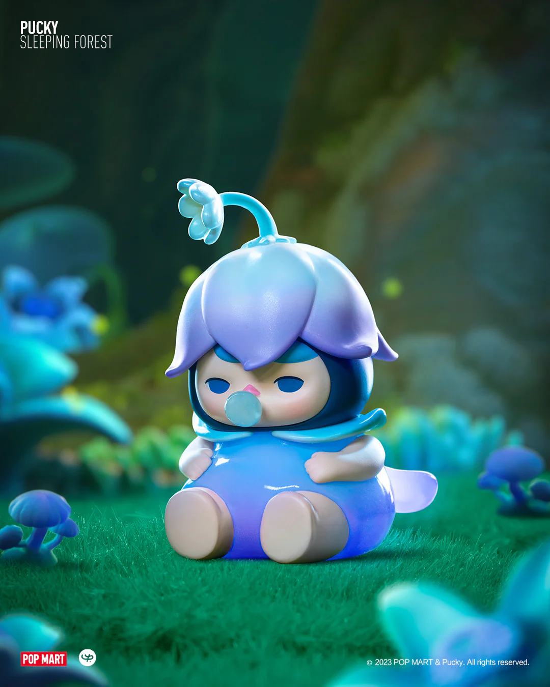 POP MART Pucky Sleeping Forest Series
