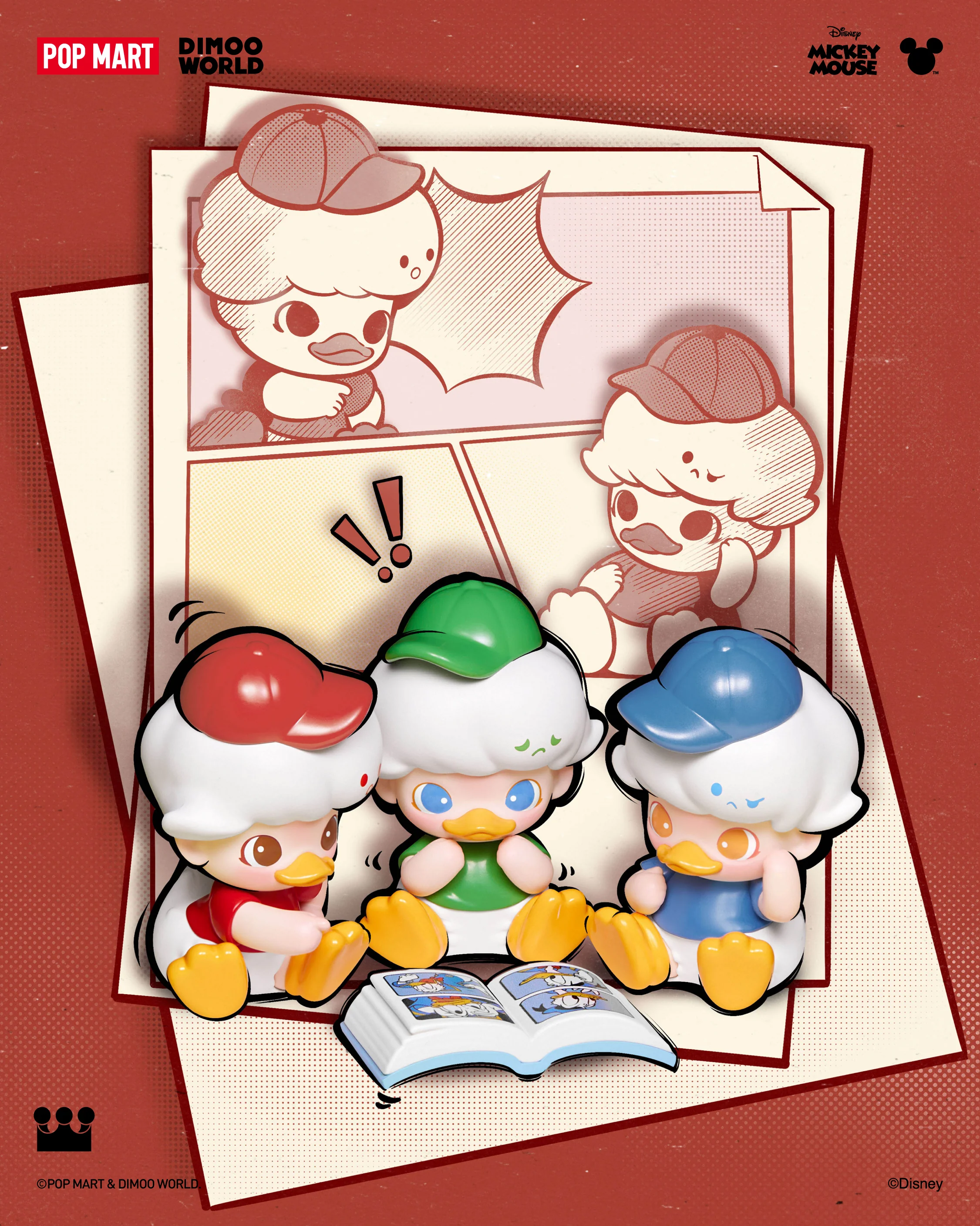 POP MART DIMOO WORLD × DISNEY Series Figures