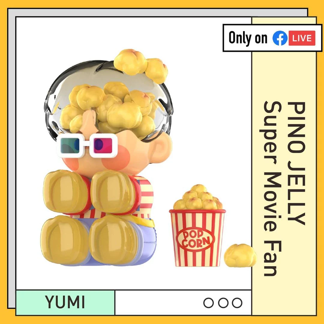 POP MART Pino Jelly Super Movie Fan Big Figure