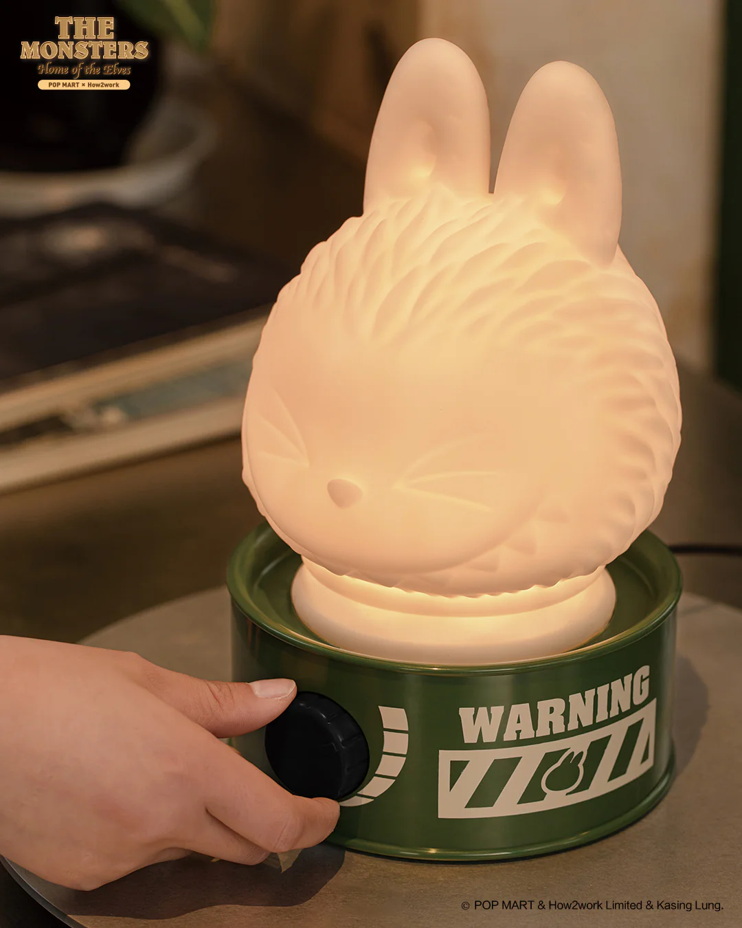 POP MART The Monsters Home of Elves Series - Vinyl Doll Lamp