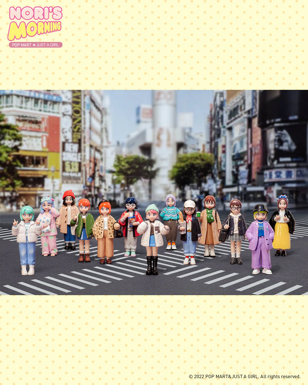 POP MART x Just A Girl: Nori's Morning Series