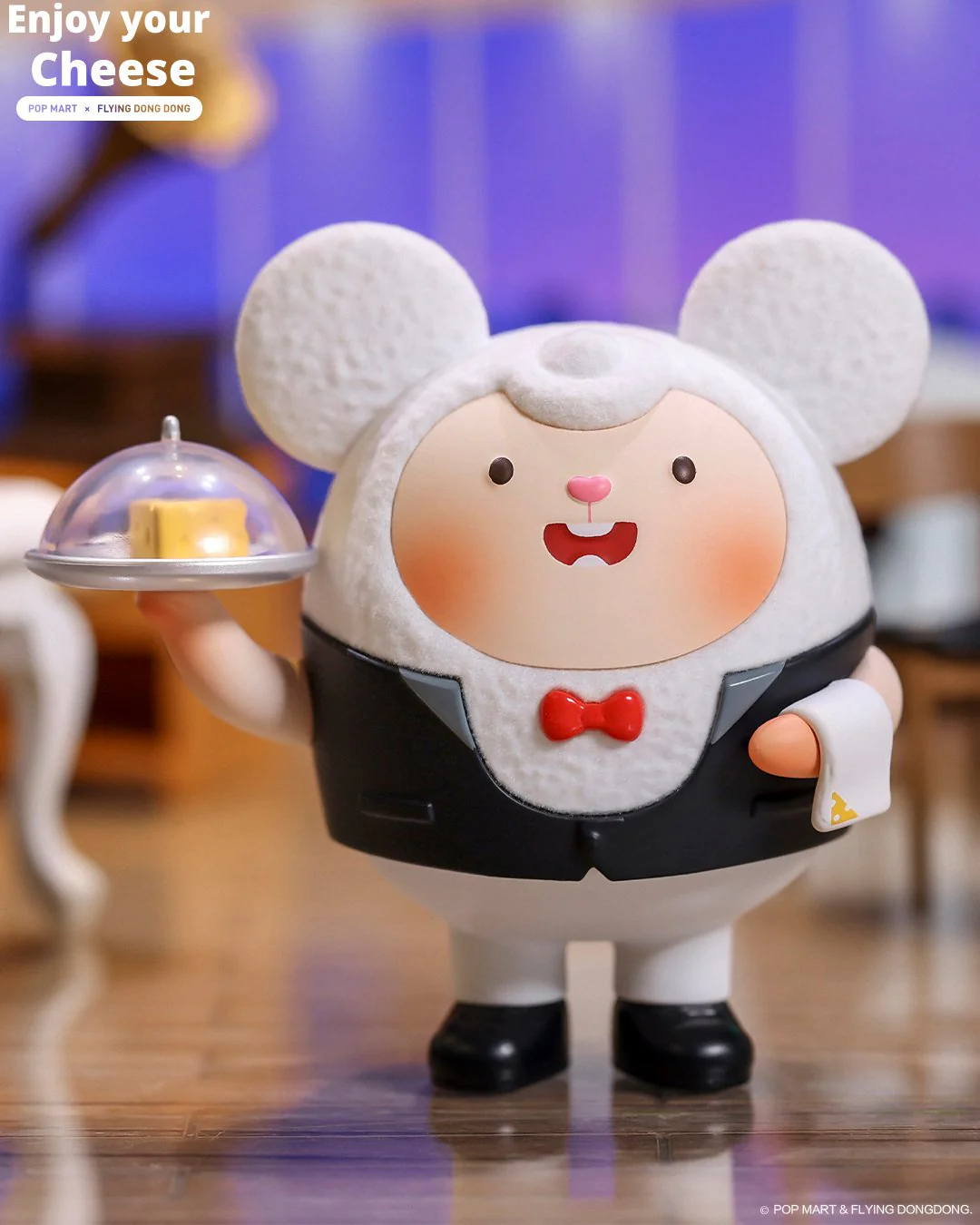 POP MART Flying Dongdong Enjoy your Cheese Figure