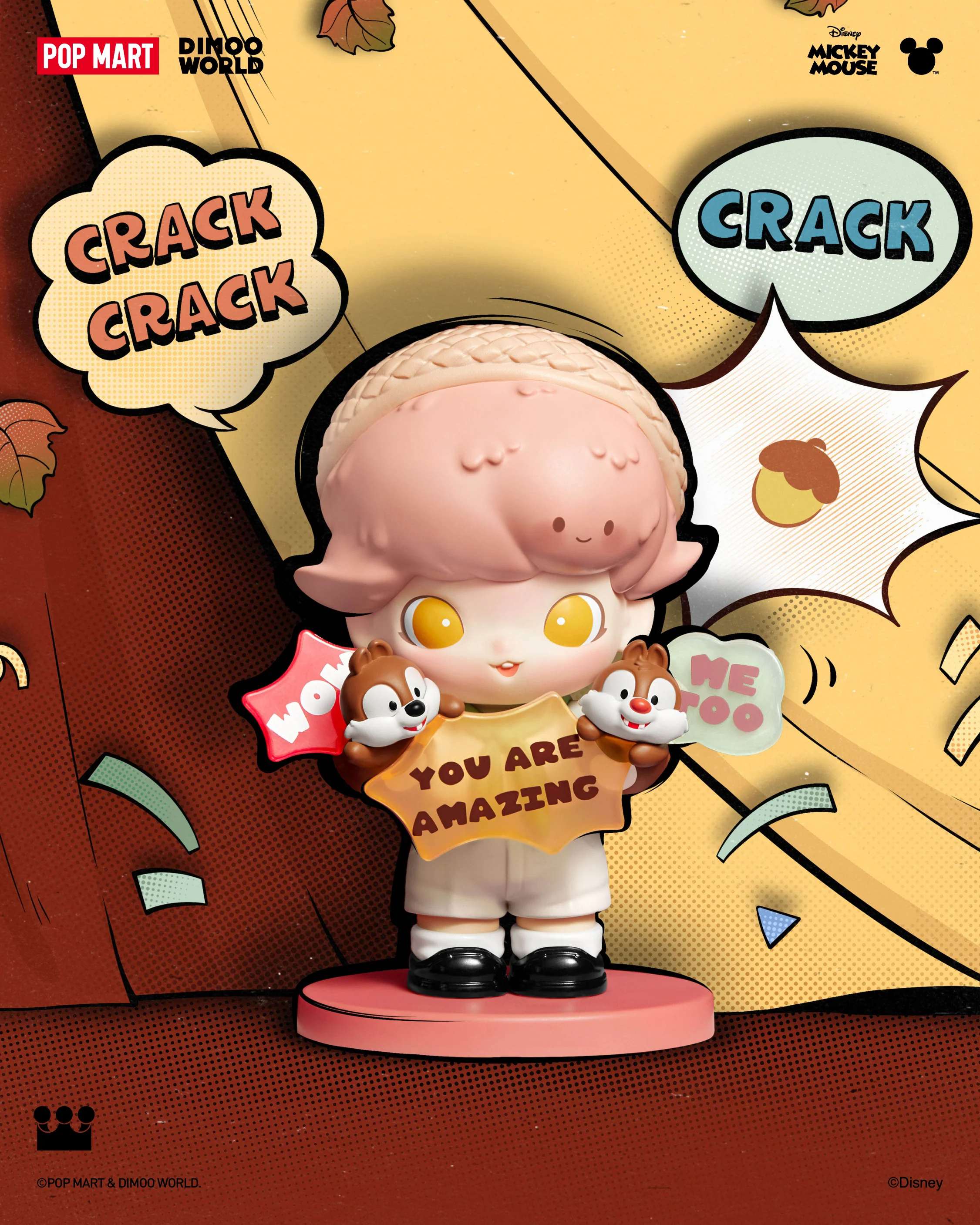 POP MART DIMOO WORLD × DISNEY Series Figures