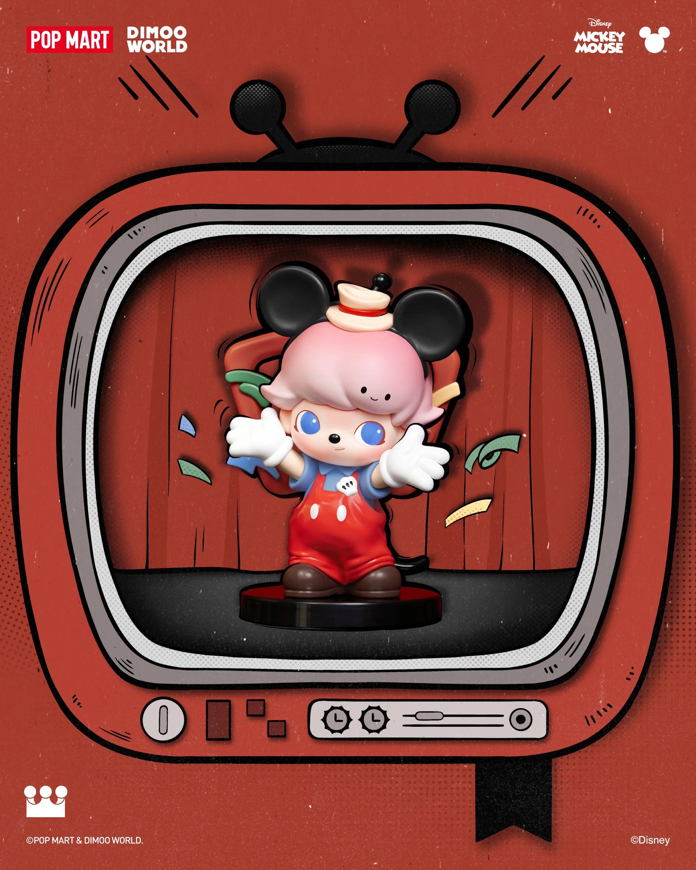POP MART DIMOO WORLD × DISNEY Series Figures