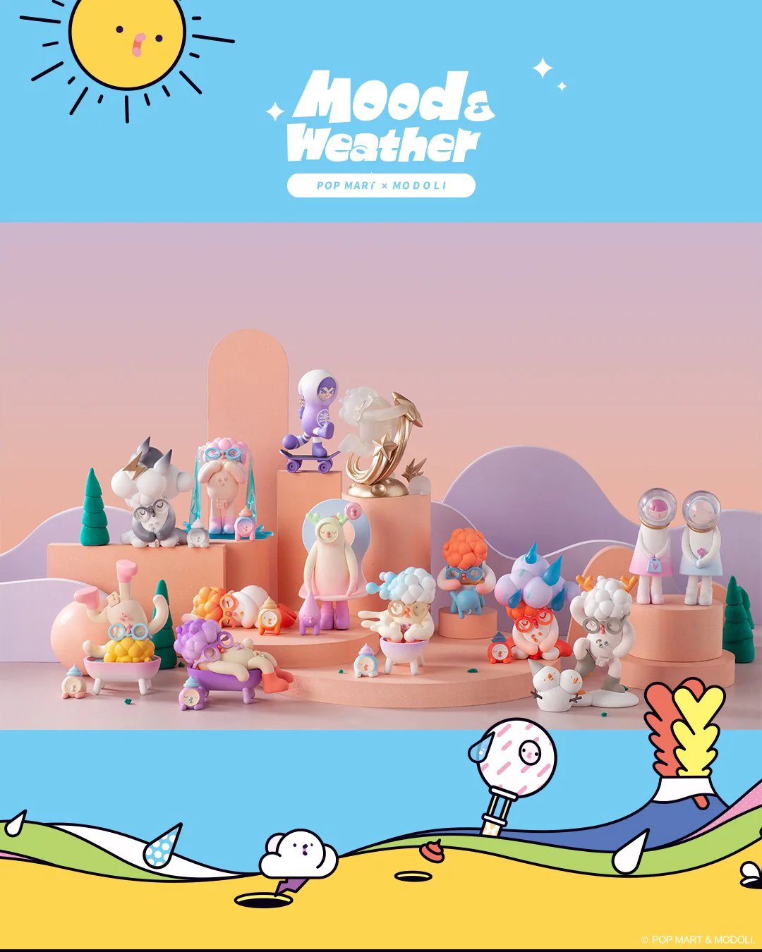 POP MART Modoli Weather & Mood Series