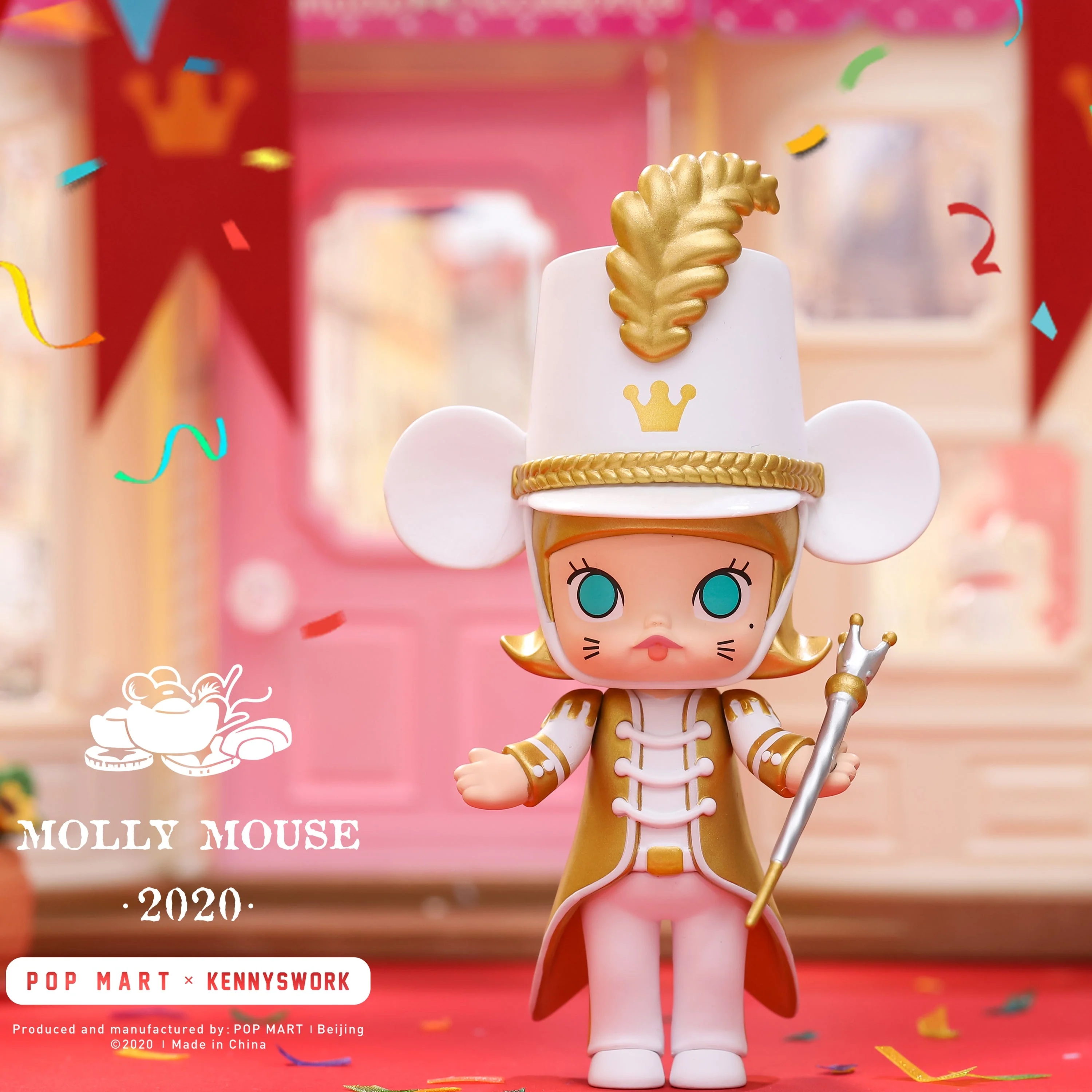 POP MART Molly Mouse Band 2020 Series Set