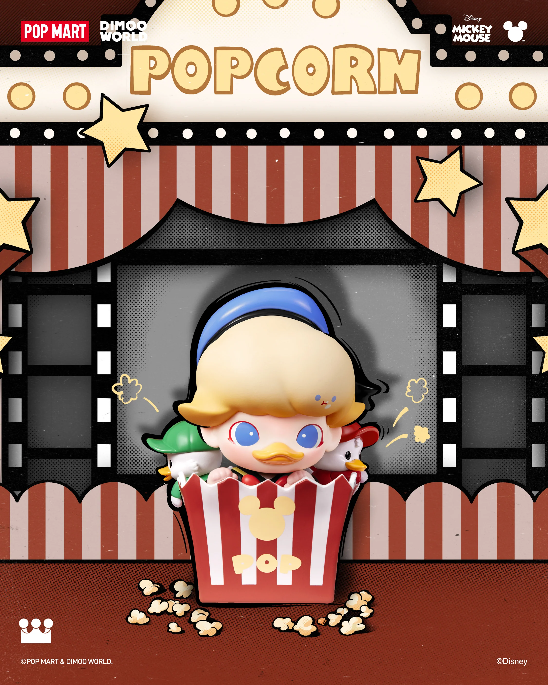 POP MART DIMOO WORLD × DISNEY Series Figures