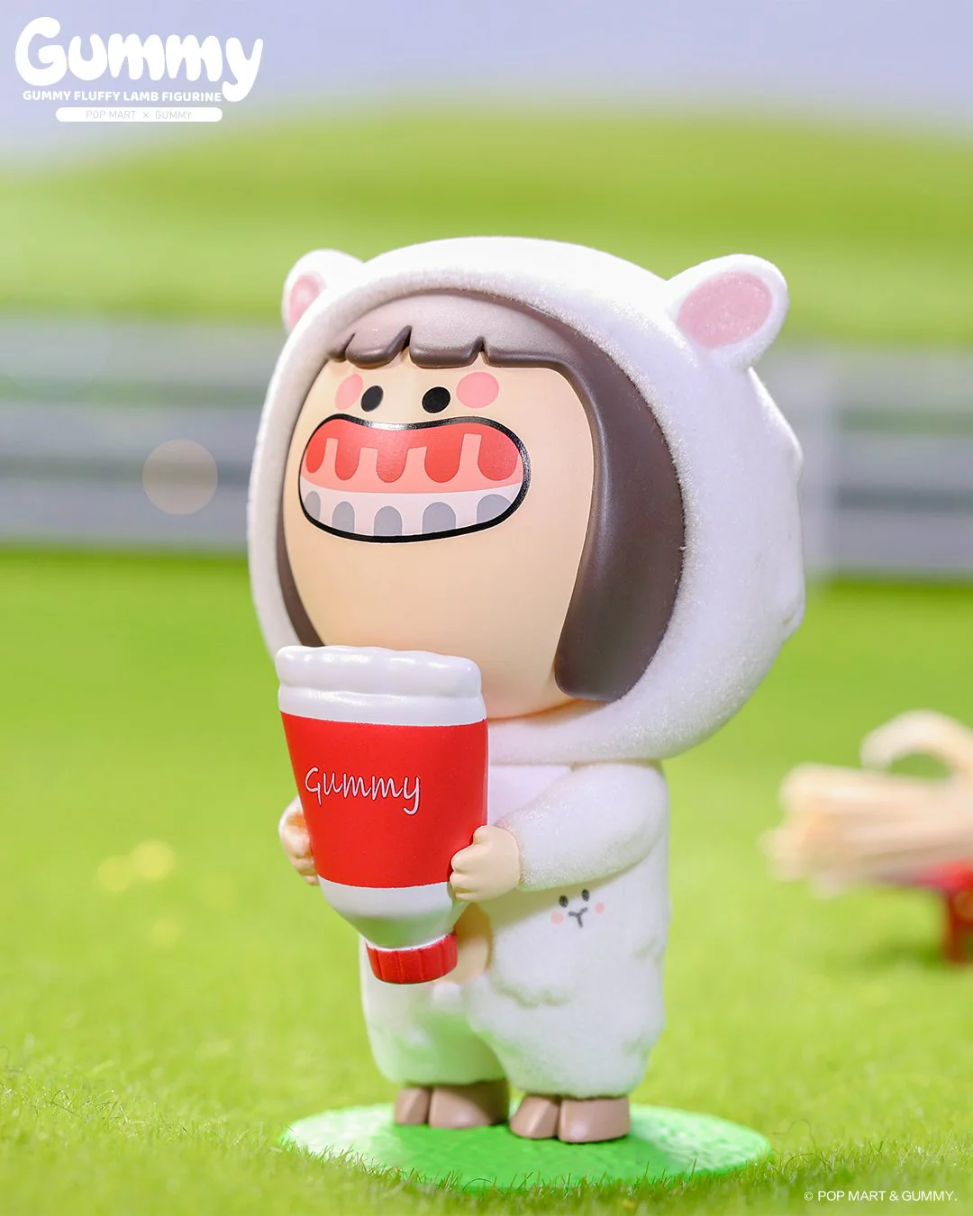 POP MART Gummy Fluffy Lamb Figurine