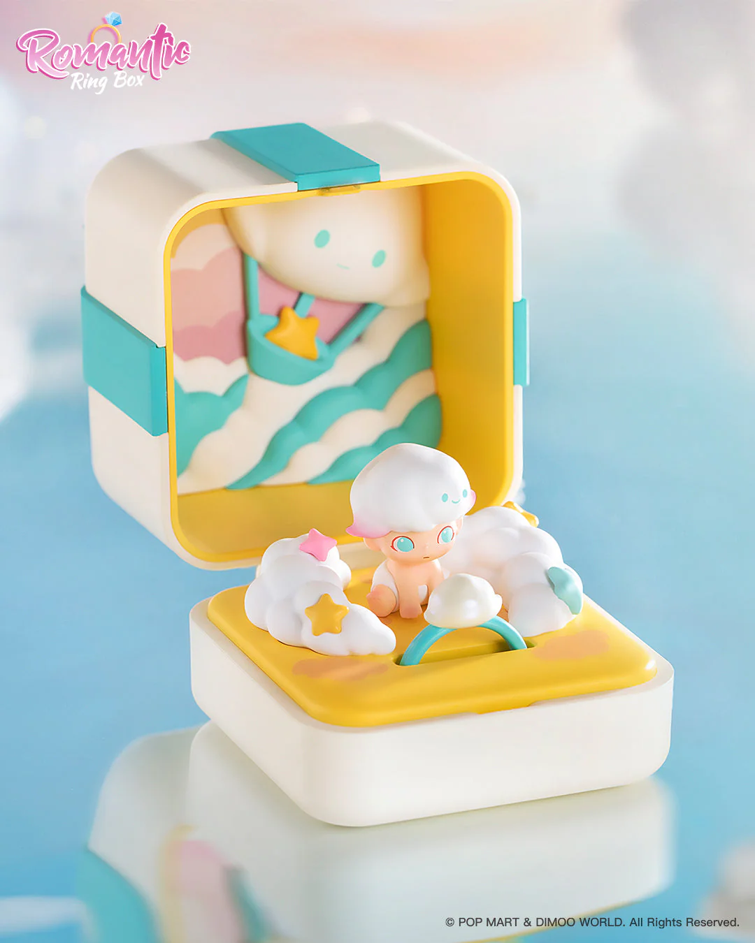 POP MART Romantic Fingertips Series Scene Set