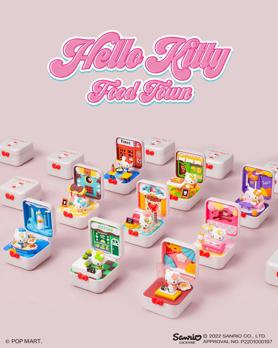 POP MART Hello Kitty Food Town Series