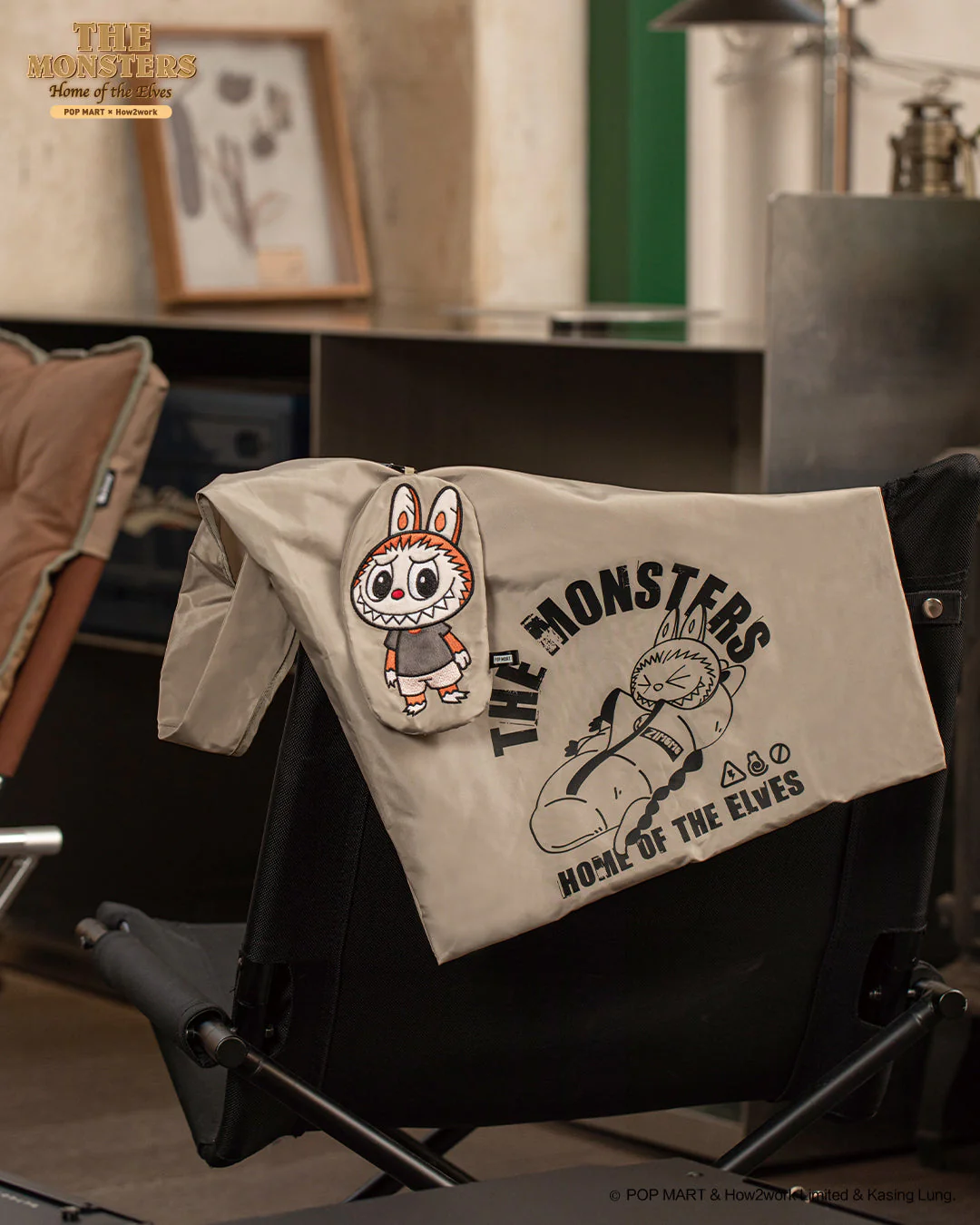 POP MART The Monsters  Home of the Elves Series - Travel Bag