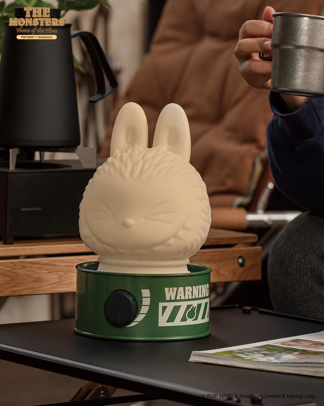 POP MART The Monsters Home of Elves Series - Vinyl Doll Lamp